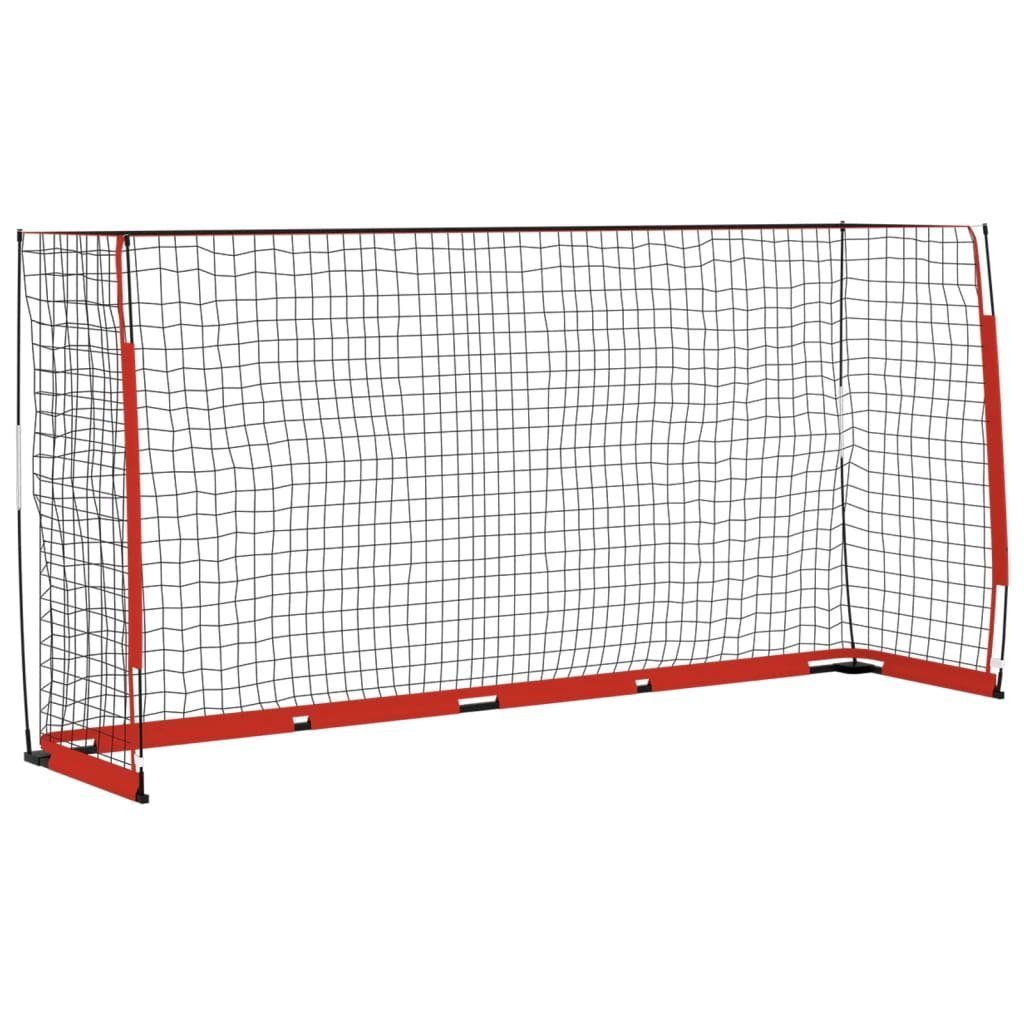 vidaXL Fußballtor Fußballtor 366,5x91x183 cm Stahl (1 St)