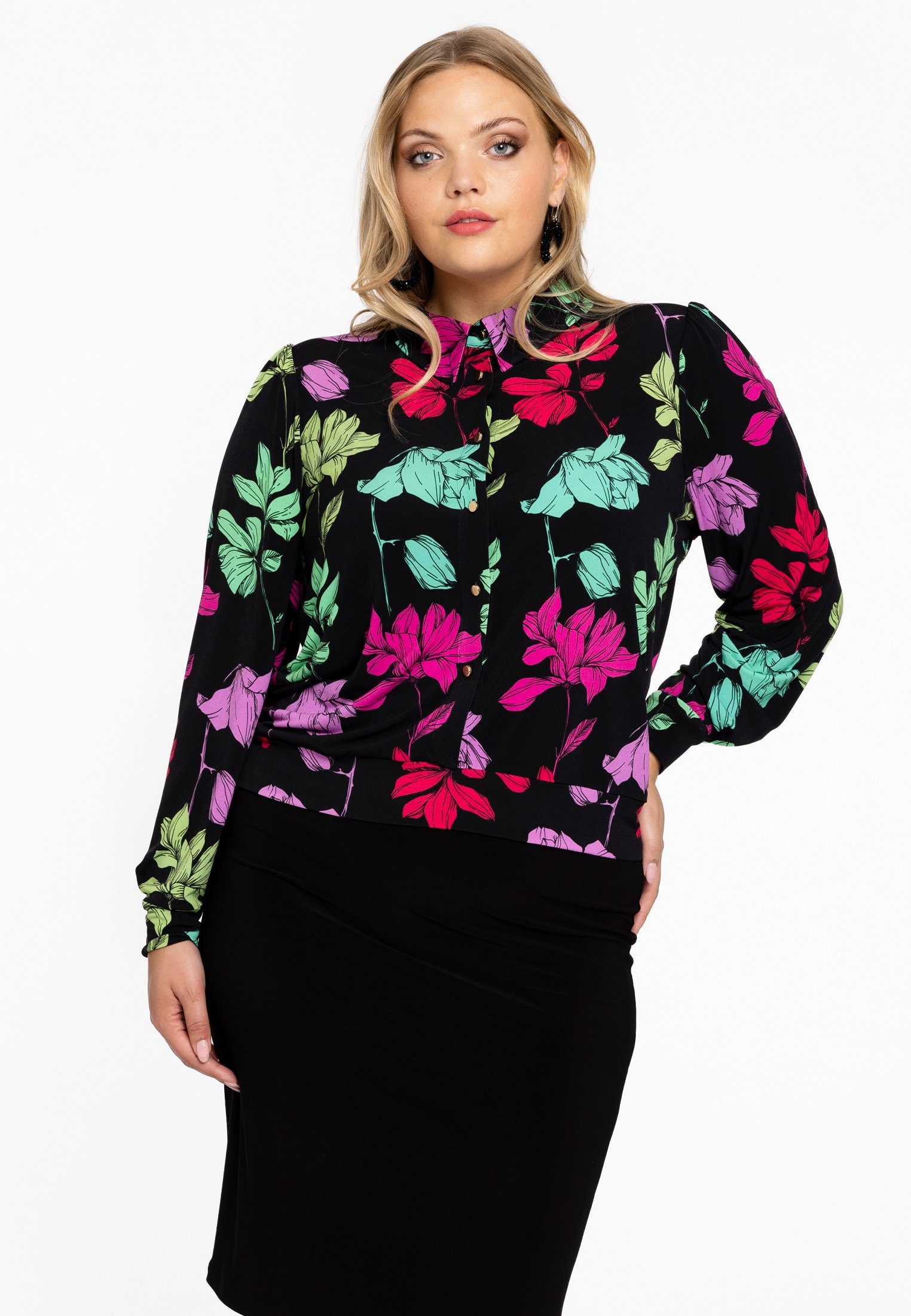 Blusentop Damen Bluse Große Größen