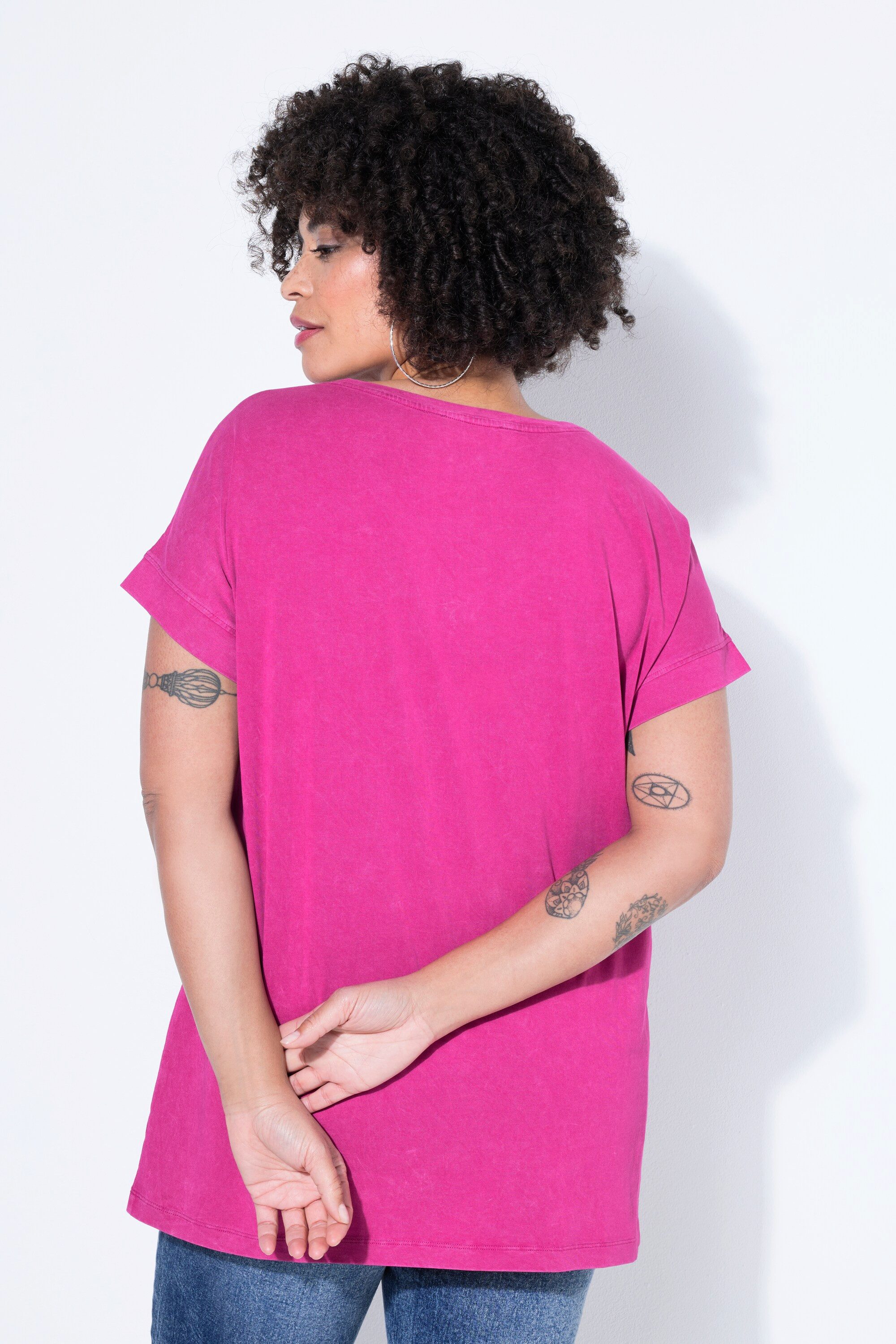 Angel of Style T-Shirt T-Shirt Komfort Fit Ziernieten günstig online kaufen