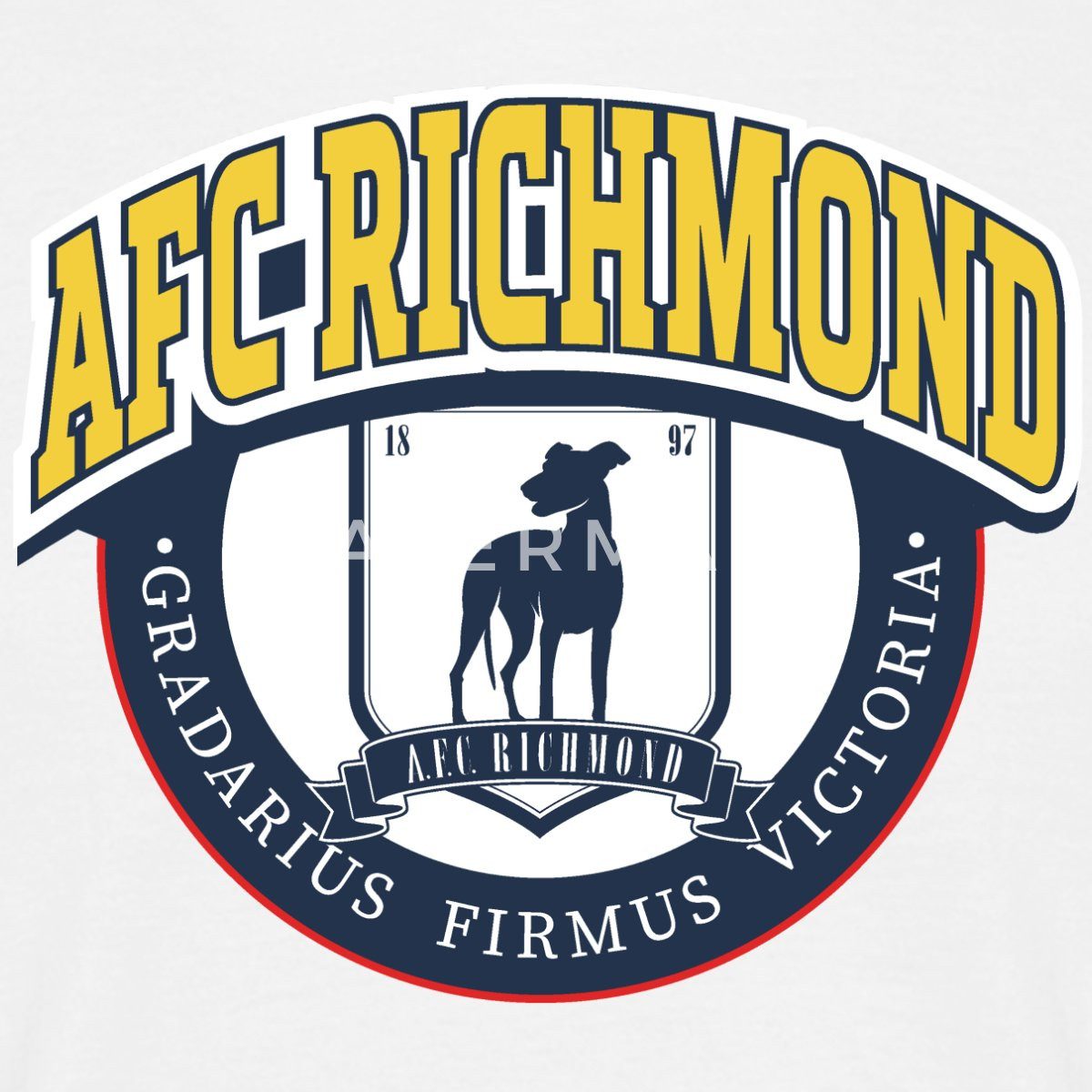 Spreadshirt T-Shirt Ted Lasso AFC Richmond Logo Männer T-Shirt (1-tlg)