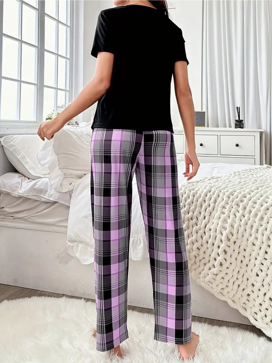 Elegant Love Pyjama Lässiger Schlafanzug Damen günstig online kaufen