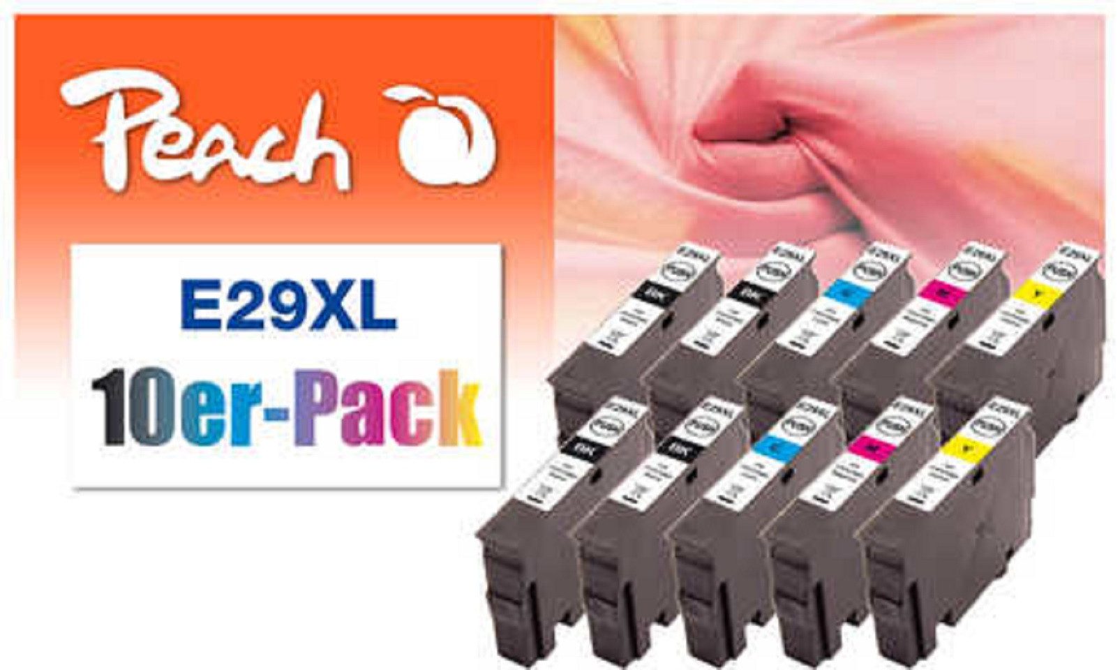Peach Tonerkartusche Patrone Peach Epson Nr. 29XL Multi-10-Pack Retail Comp.