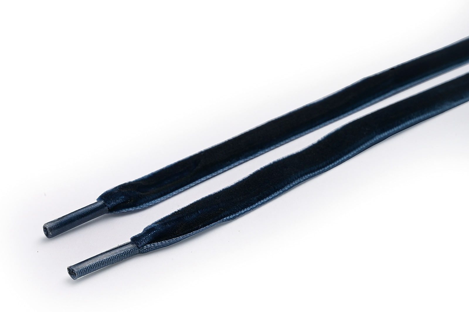 Ringelspitz Schnürsenkel - Hochwertige flache Samtsenkel, 90 cm - Ø 10 mm, Stil und Komfort für Ihre Schuhe