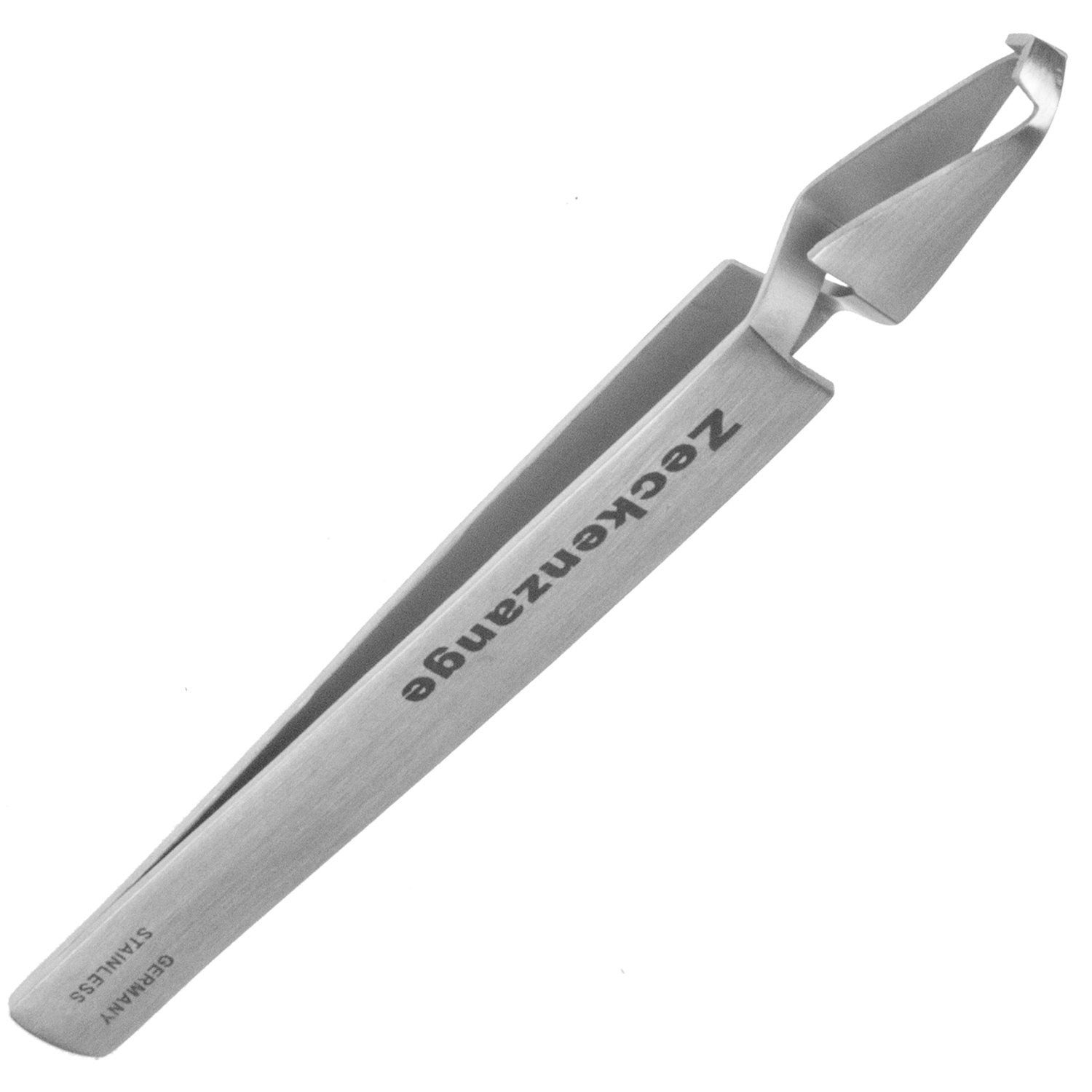 Zeckenpinzette Zeckenzange für Hund & Katze (13,5cm), Präzise Edelstahl