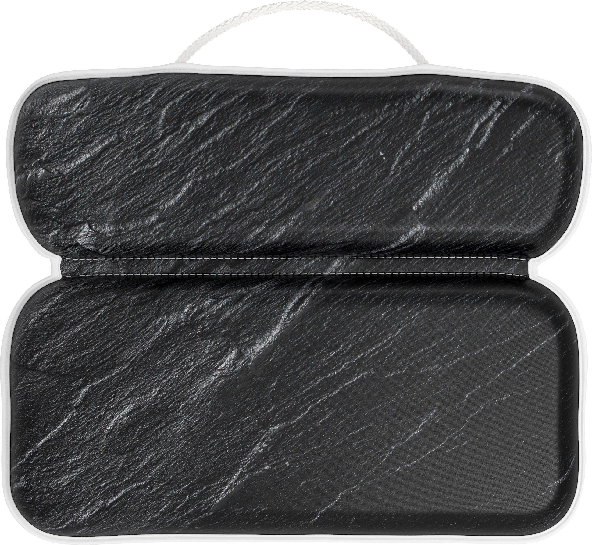 Sanilo Nackenkissen Подушки для ванны Granit, bequem, rutschfest, kräftige Farben, mit 7 starken Saugnäpfen