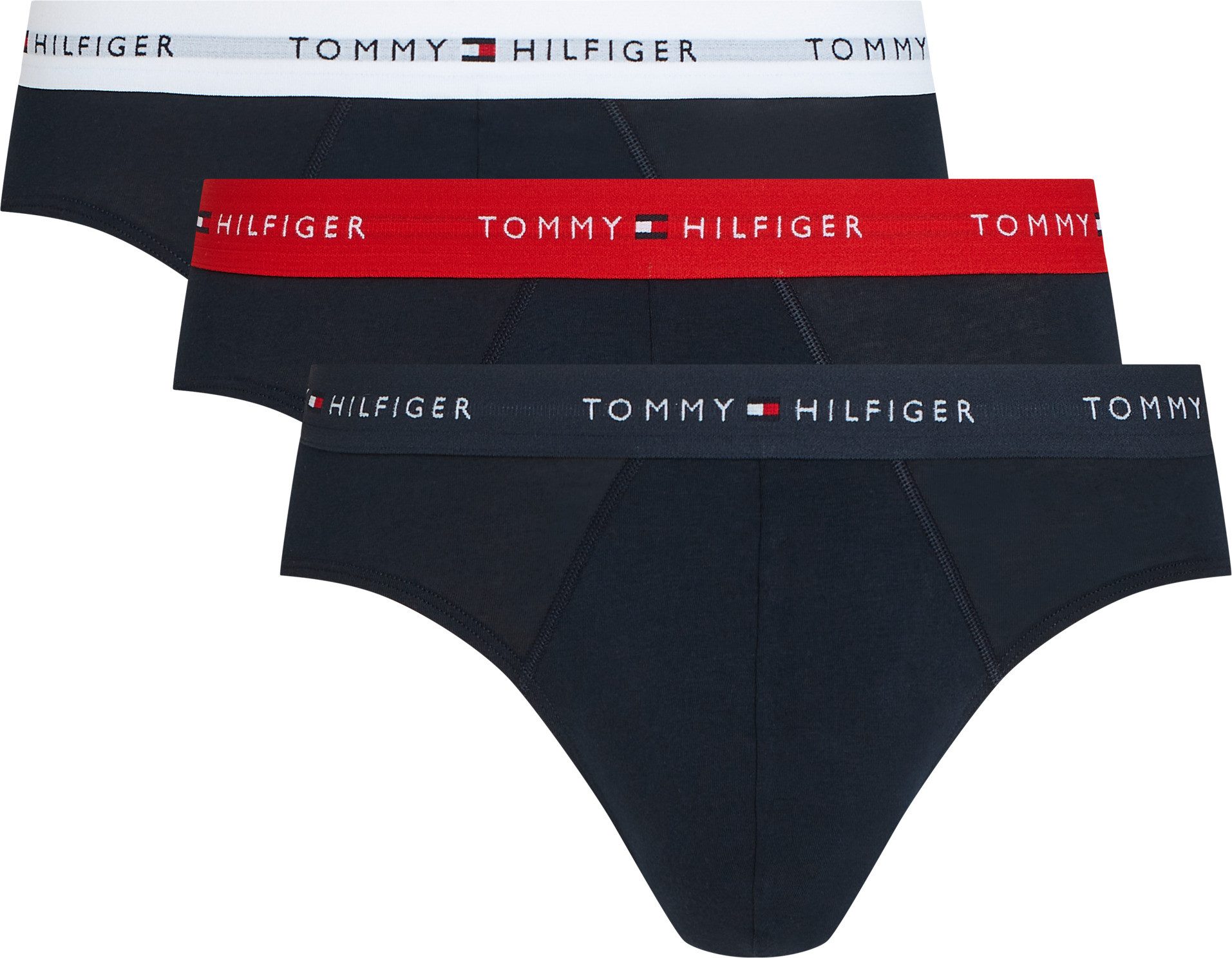 Tommy Hilfiger Underwear Slip 3P BRIEF DTM (Packung, 3-St., 3er) mit Logo-E günstig online kaufen
