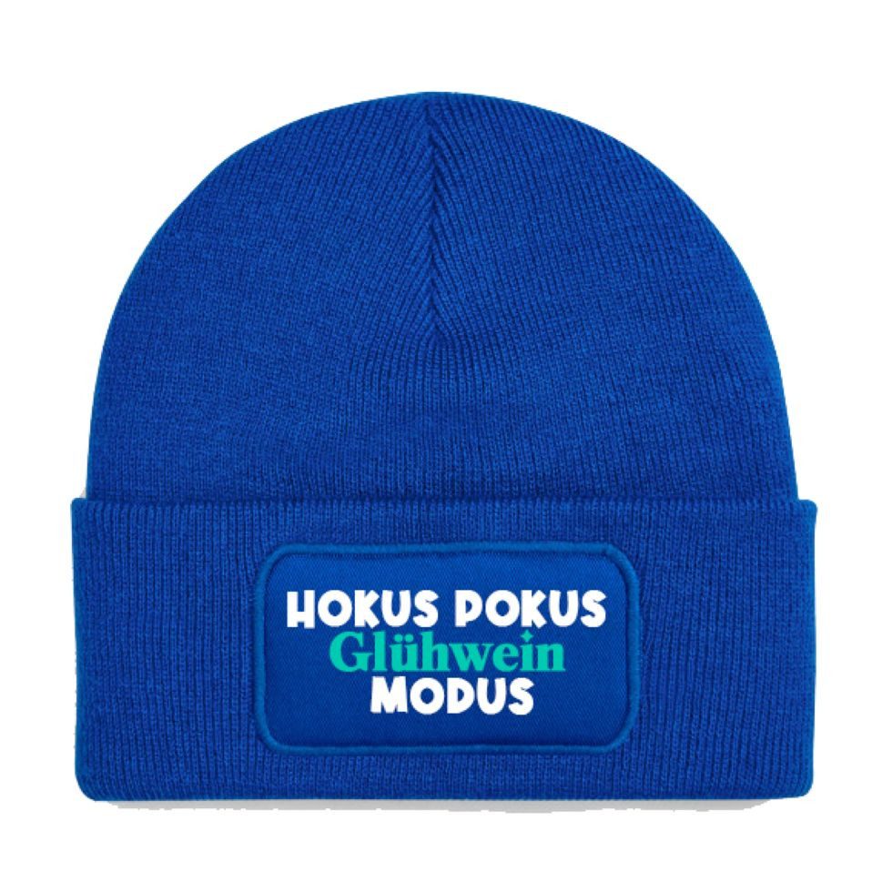 TShirt-People Beanie Beechfield Original Patch Beanie - Hokus Pokus Glühweinmodus