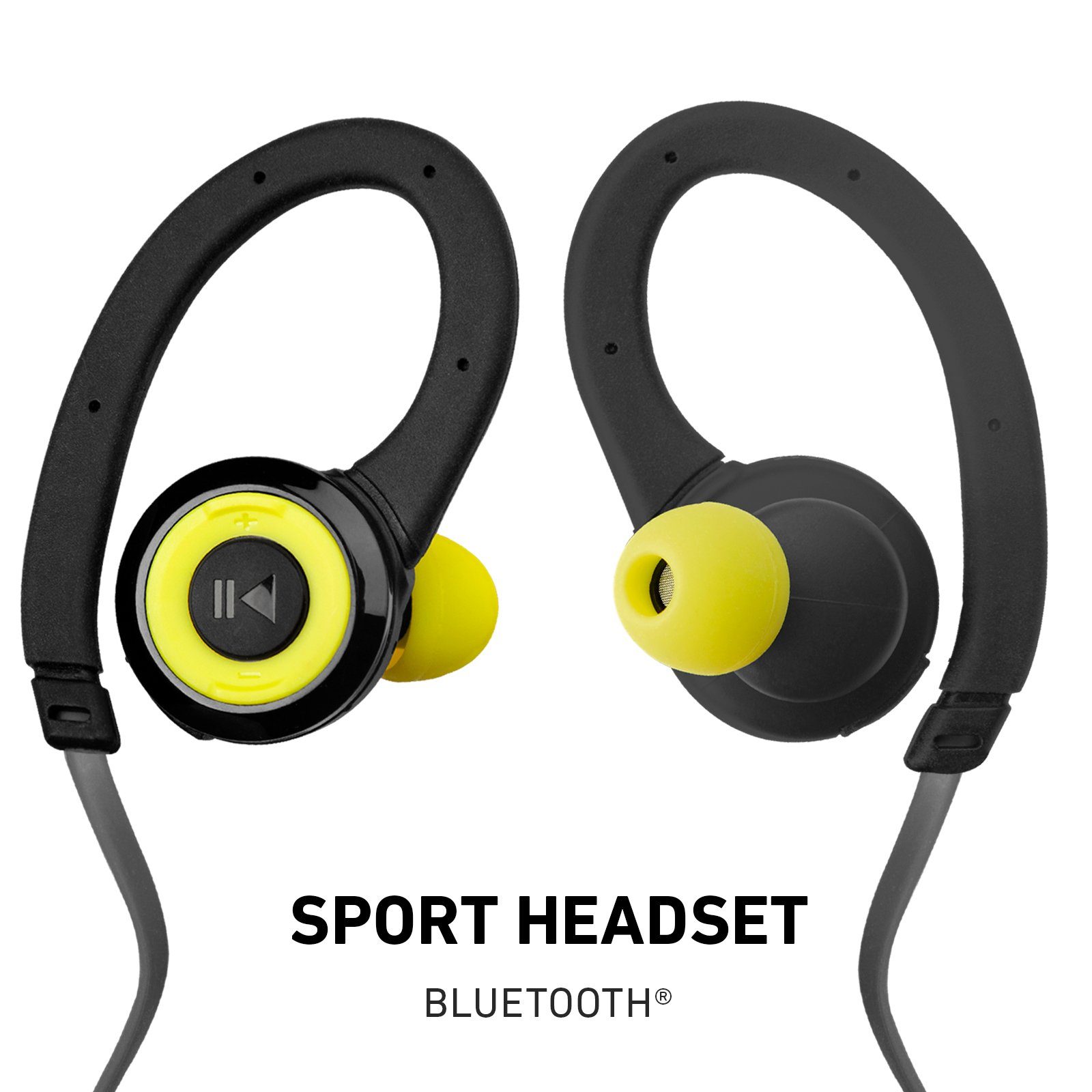 sbs SBS In-Ear Wireless Sport Kopfhörer mit EDR, Bluetooth 4.1, Multipoint-Technologie,  perfekt zum Trainieren Sport-Kopfhörer