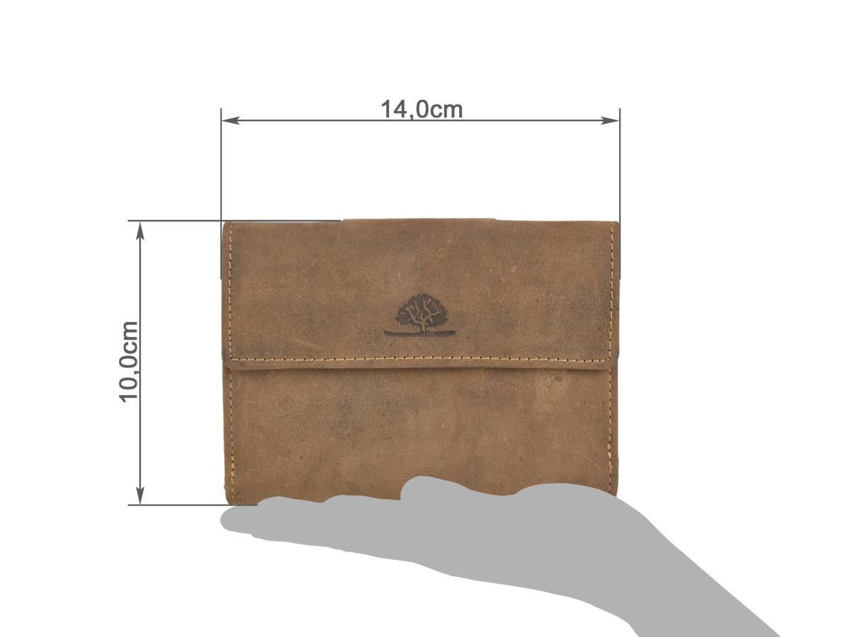 Greenburry Geldbörse Vintage (oA), Damenbörse, Portemonnaie, Lederbörse