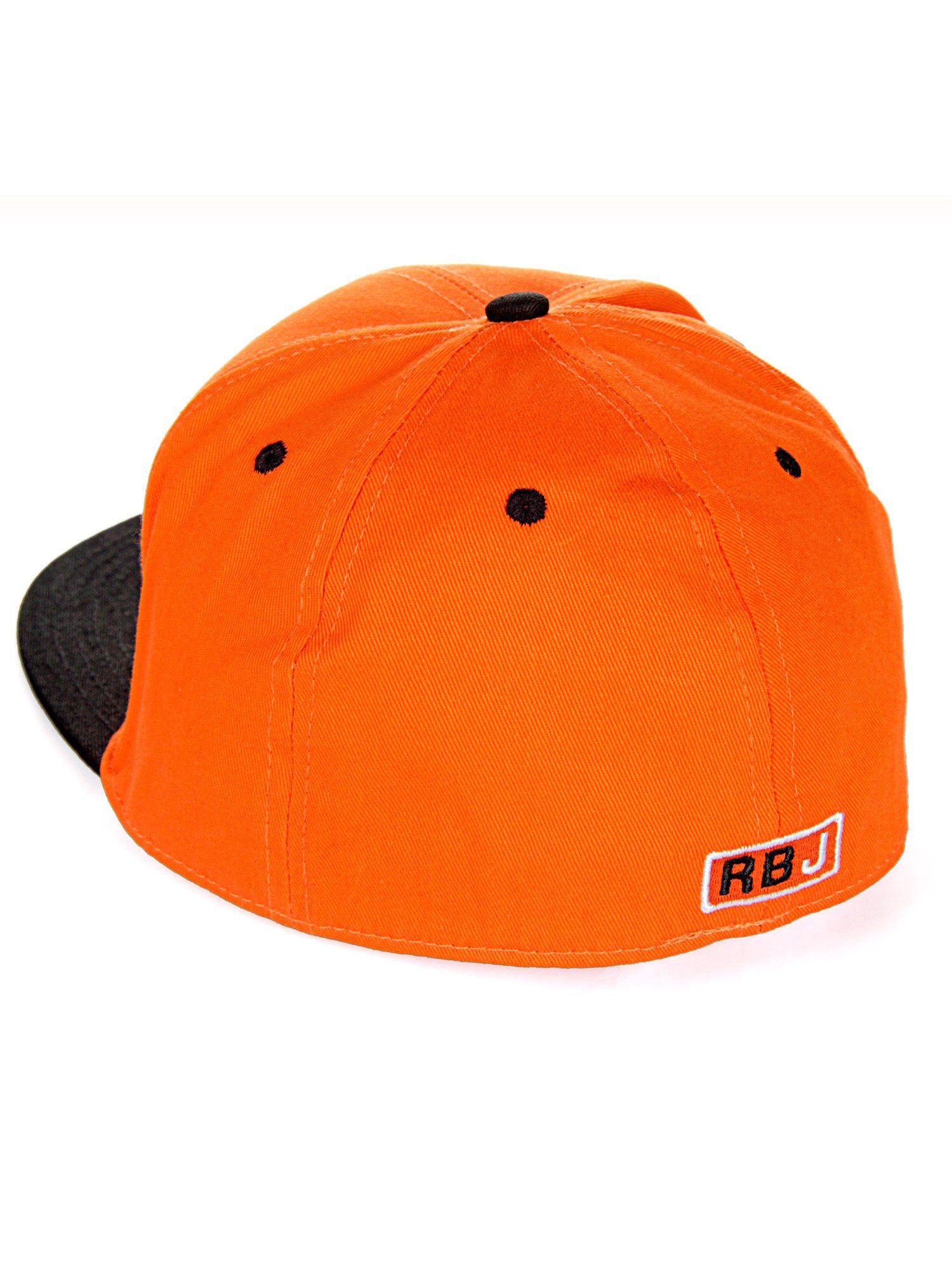 kontrastfarbigem Baseball RedBridge Durham Schirm orange-schwarz mit Cap