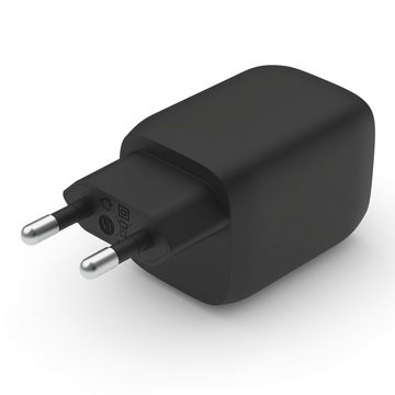 Belkin BoostCharge Pro 65 Watt Dual USB-C GaN Charger USB-Ladegerät (3000 mA, Ladegerät mit 2x USB-C Anschlüssen (Laptops, Tablets, Smartphones)