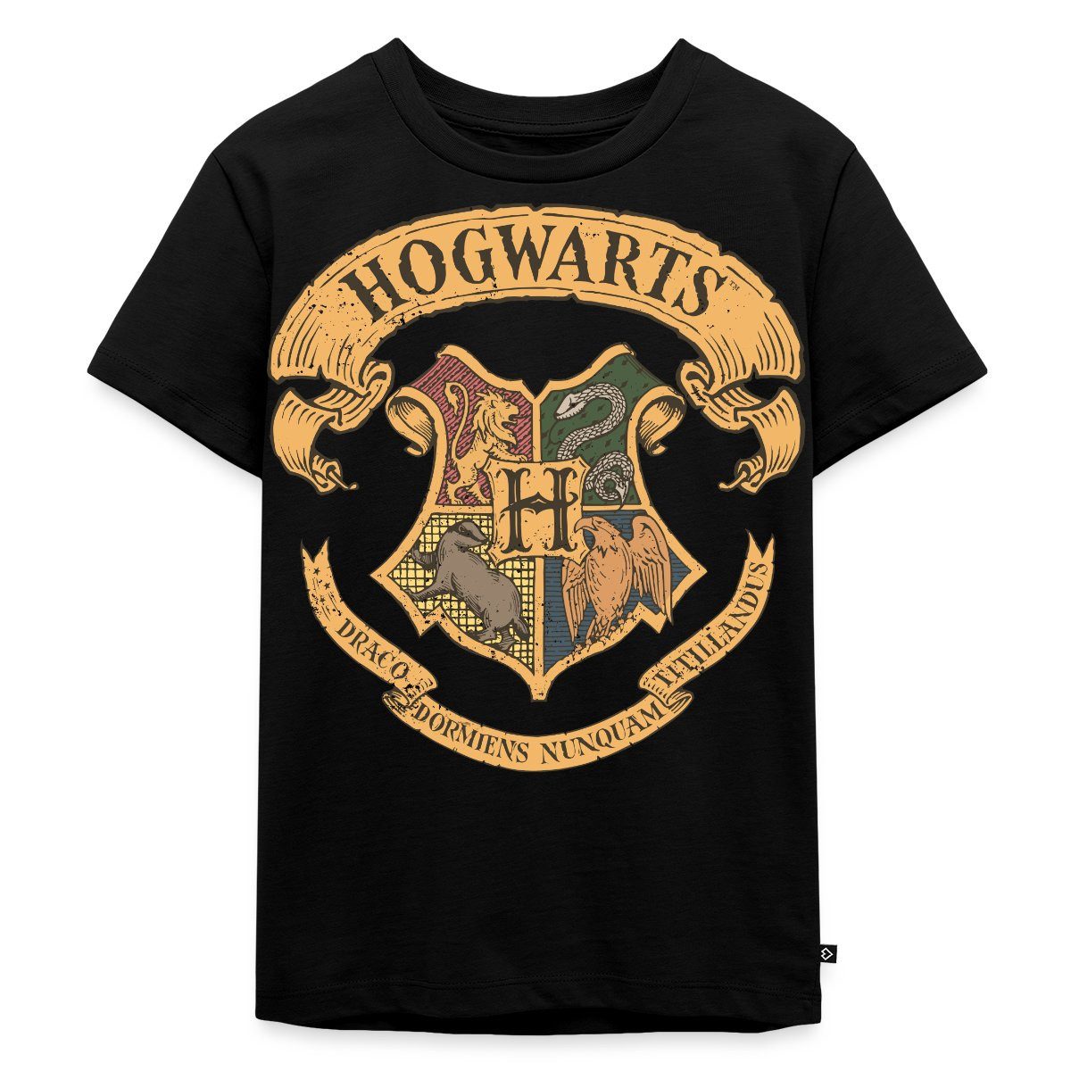 T-Shirt Harry Potter Hogwarts Wappen Kinder Premium T-Shirt