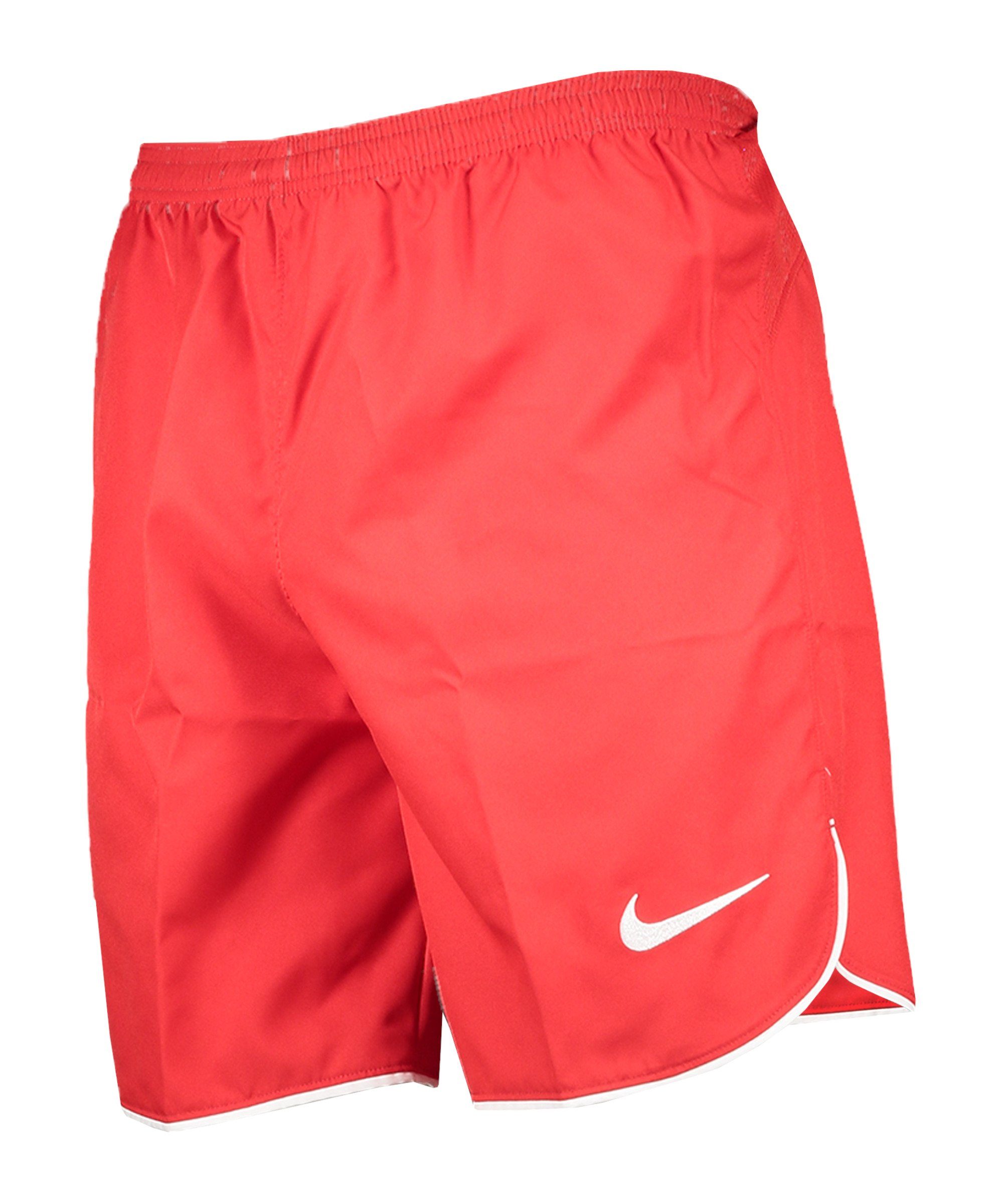 Nike V rotweiss Laser Woven Sporthose Kids Short