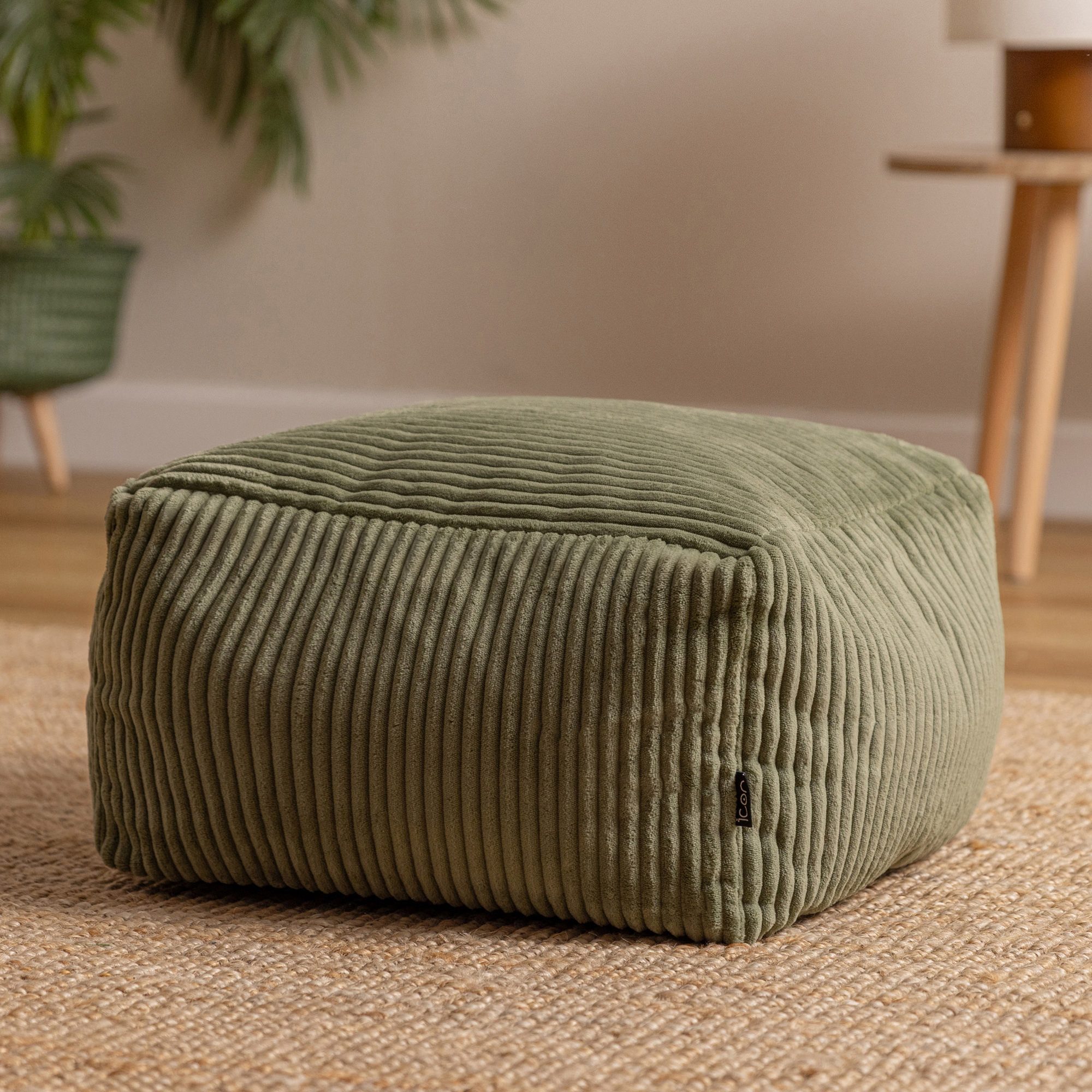 icon Pouf aus Cord „Amara“, mit Füllung günstig online kaufen