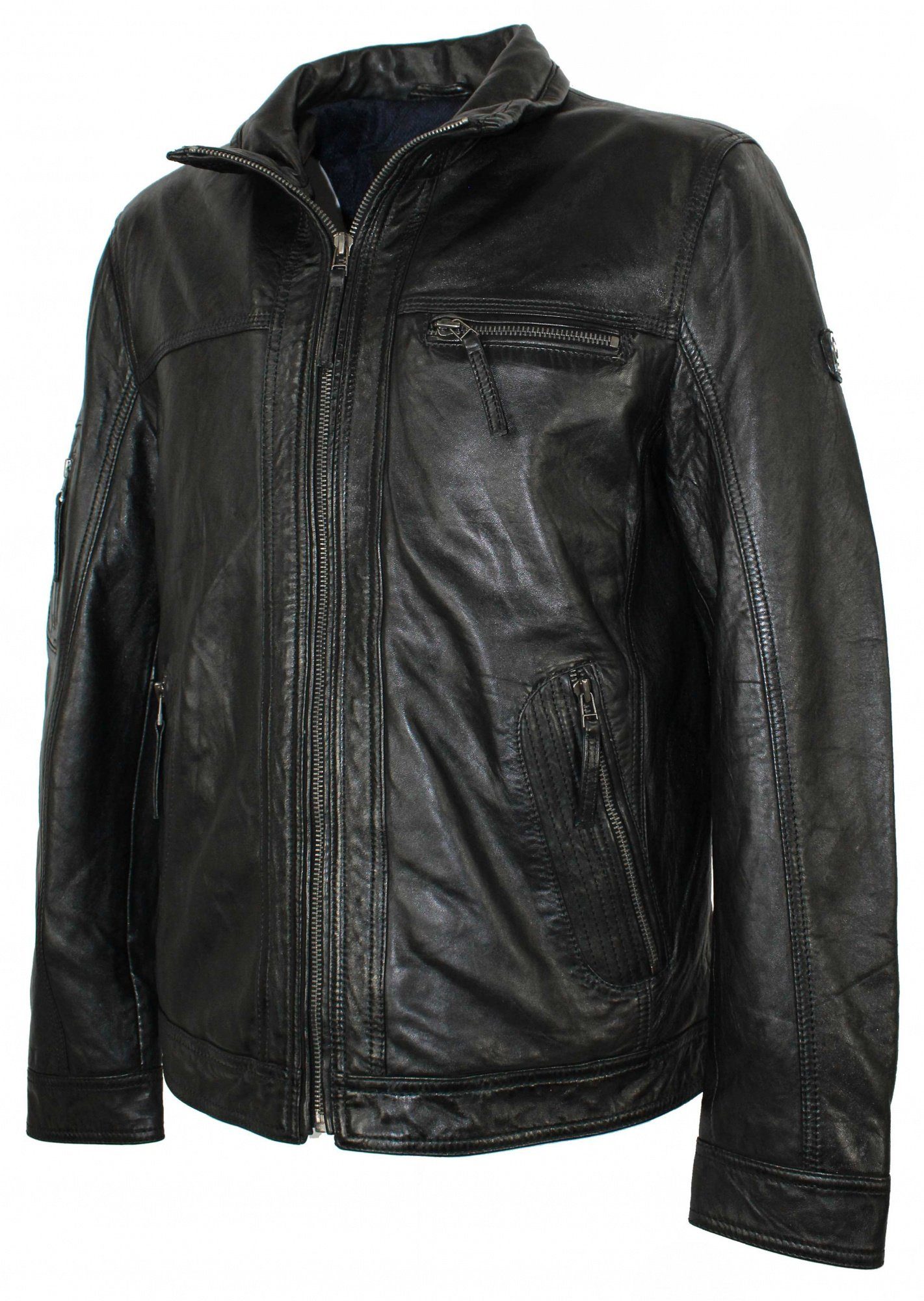 Redpoint Lederjacke sportlich-eleganter Style günstig online kaufen