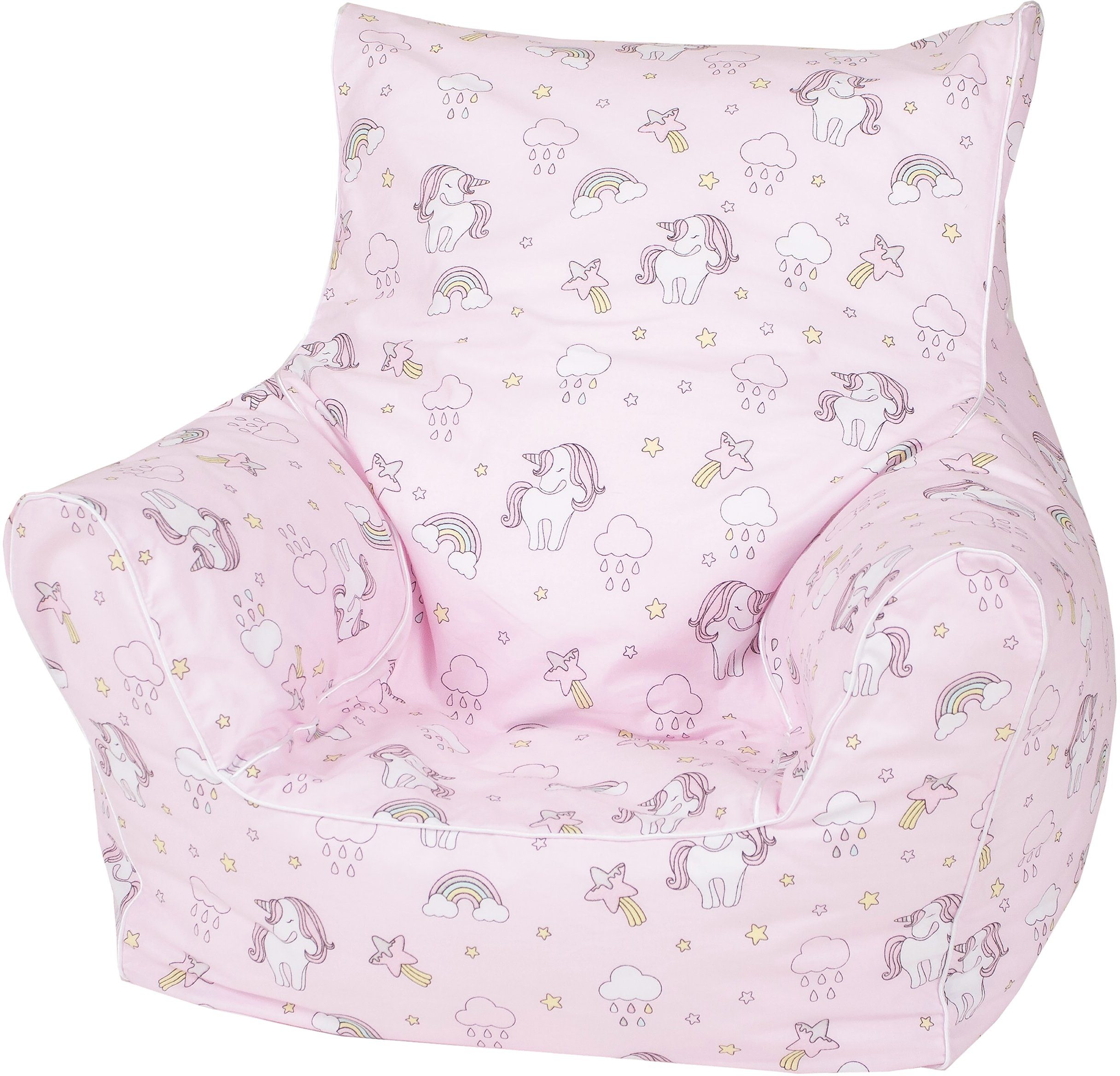 Knorrtoys® Sitzsack Rainbow Unicorn, für Kinder, günstig online kaufen