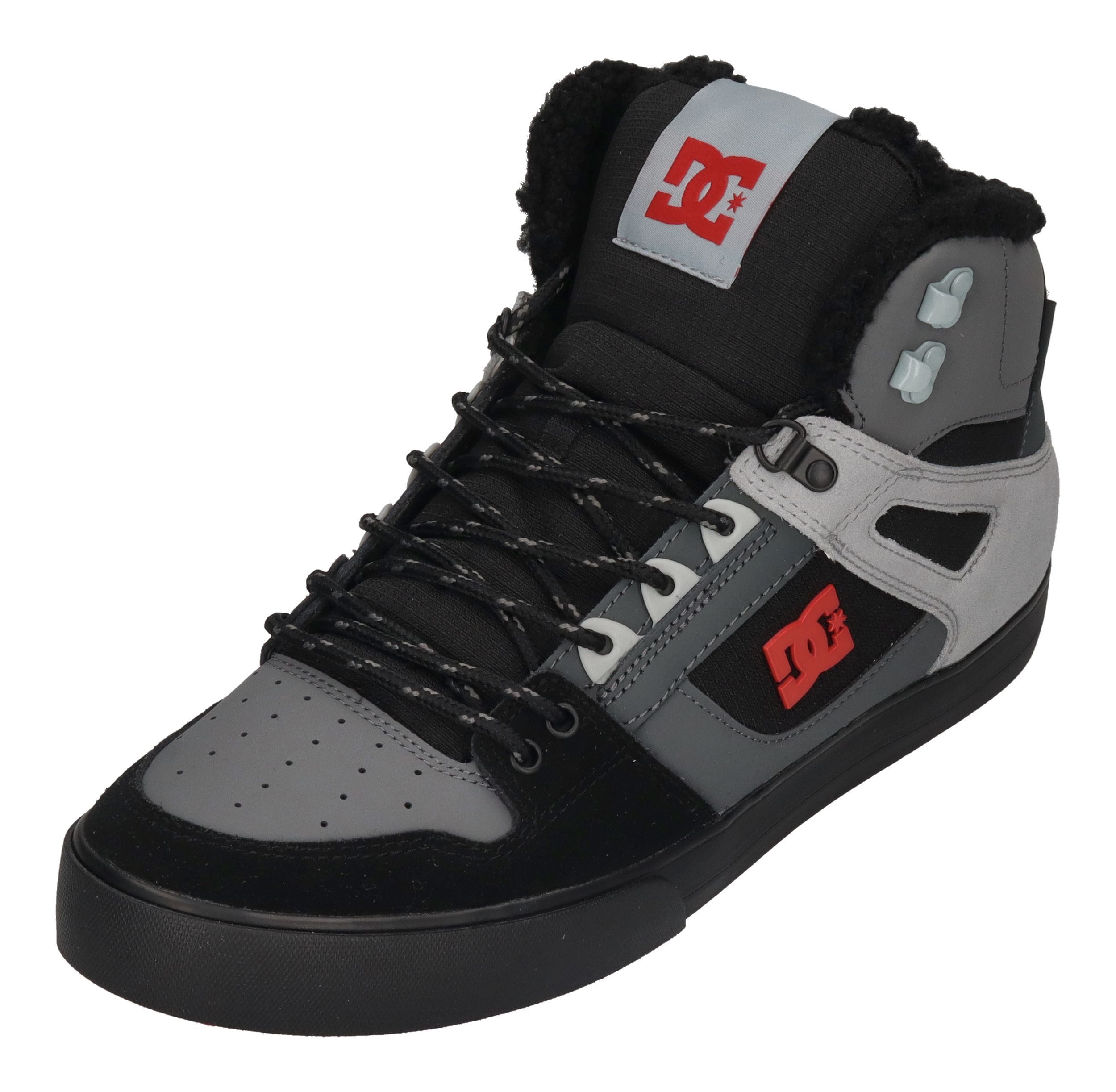 DC Shoes PURE HT WC WNT ADYS400047 Skateschuh grey black red günstig online kaufen