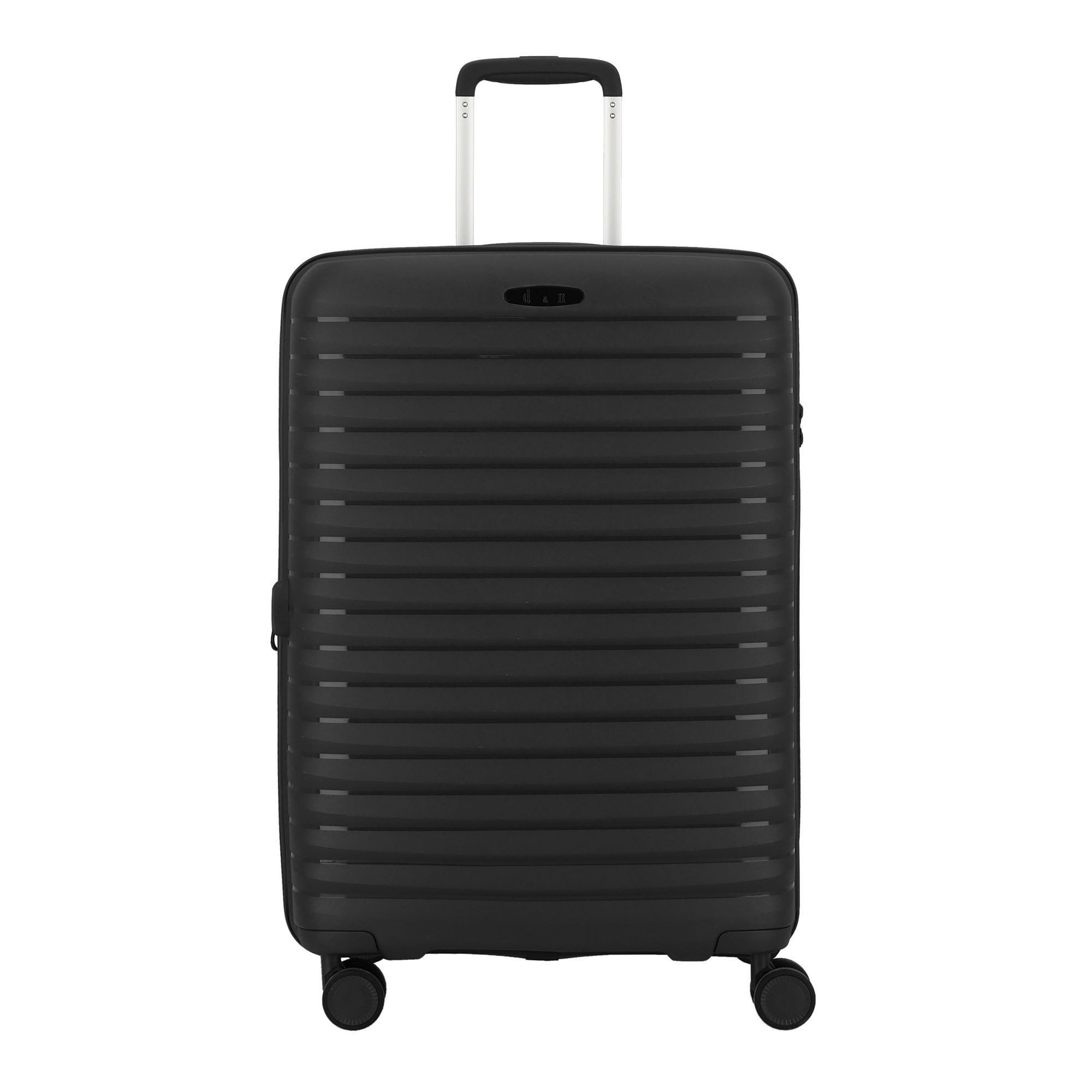 D&N Hartschalen-Trolley Travel Line, 4 Rollen, Polypropylen