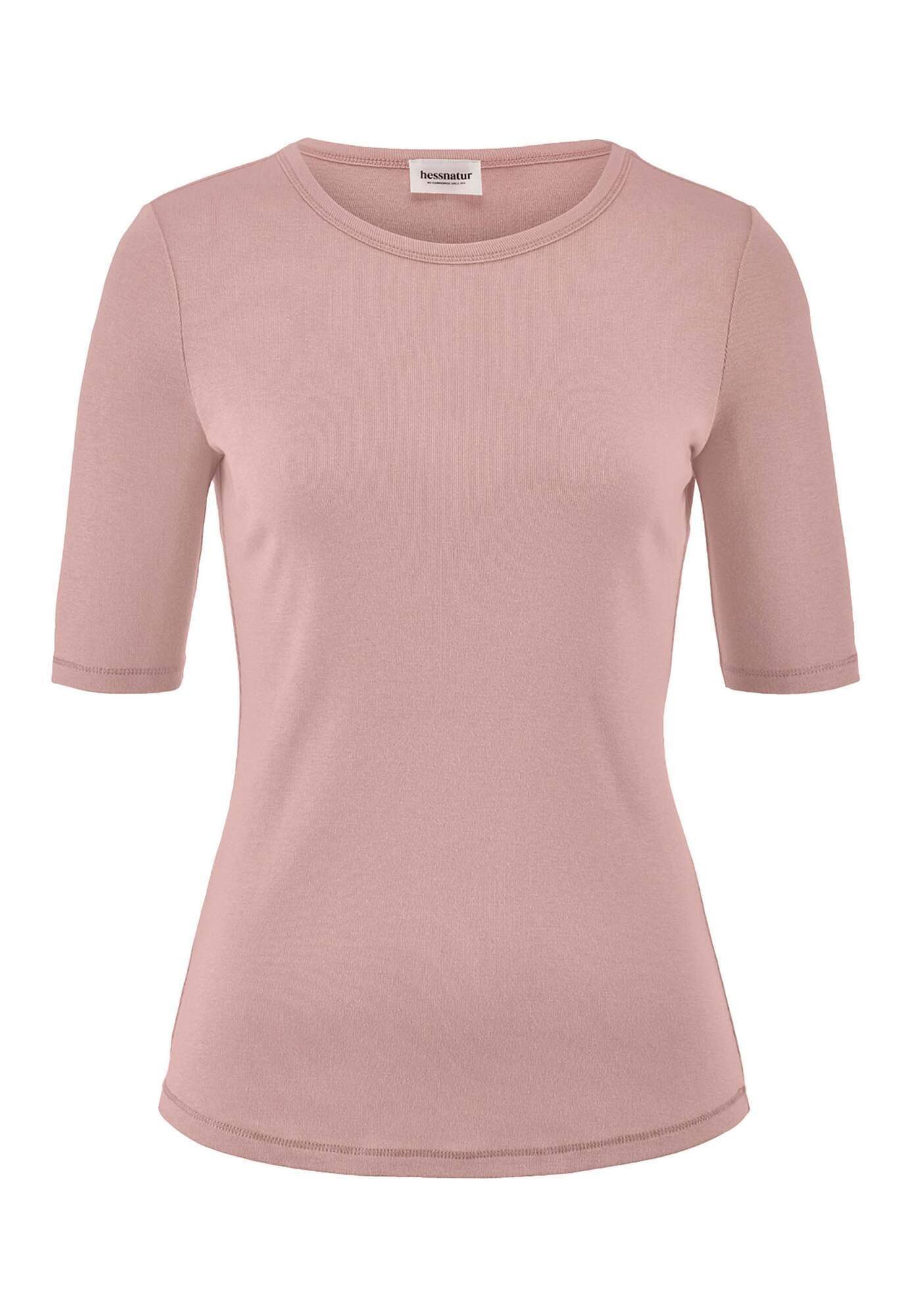 Hessnatur T-Shirt Fitted aus Bio-Baumwolle und TENCEL™ Modal (1-tlg)