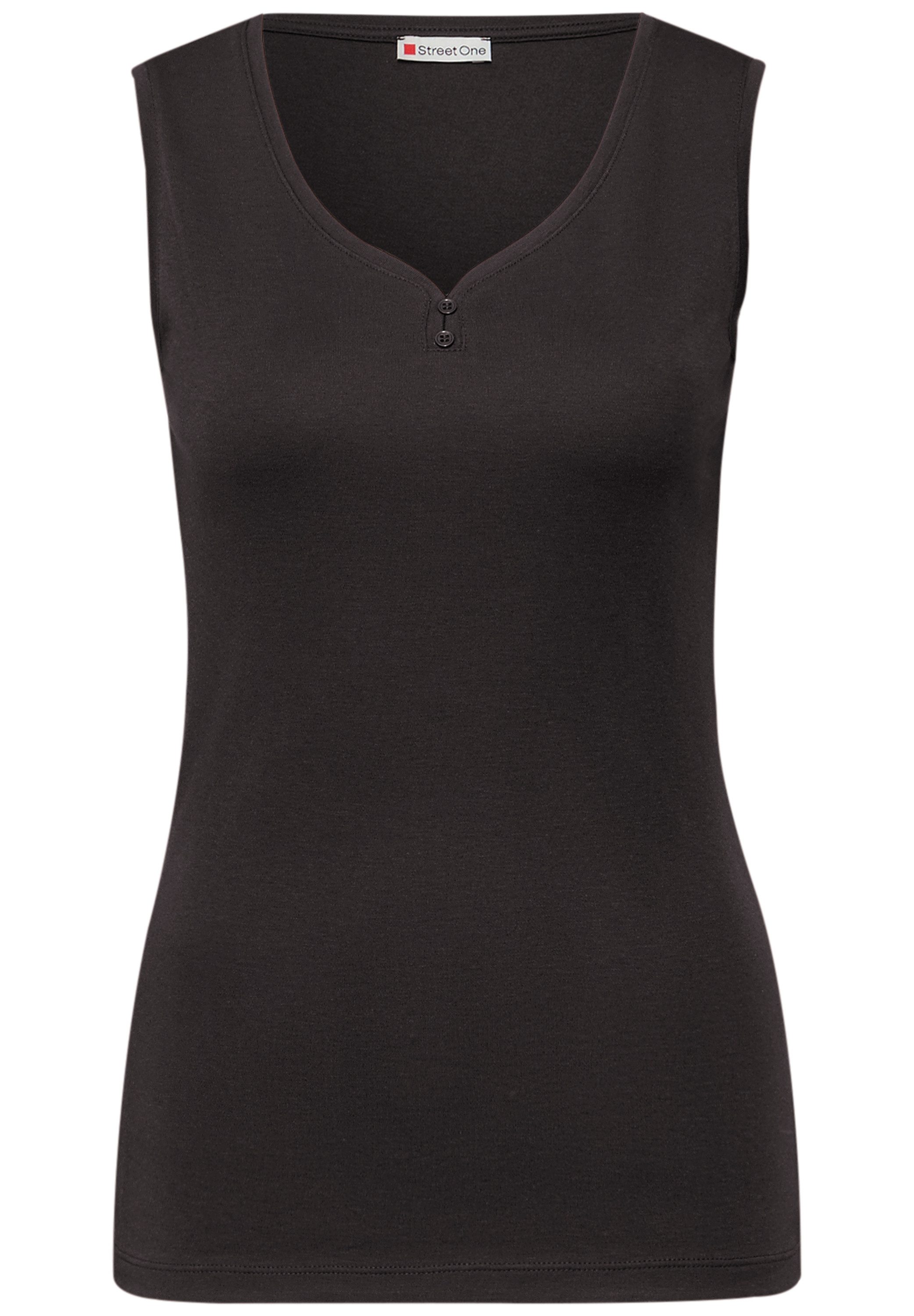STREET ONE Tanktop im soften Baumwoll-Mix günstig online kaufen