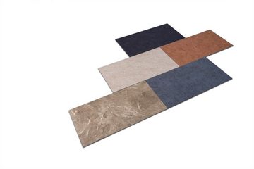 HOME DELUXE Vinylboden Vinylboden JANINA - Schiefer, Laminat Bodenbelag Selbstklebend, Fußbodenheizung geeignet, PVC Boden