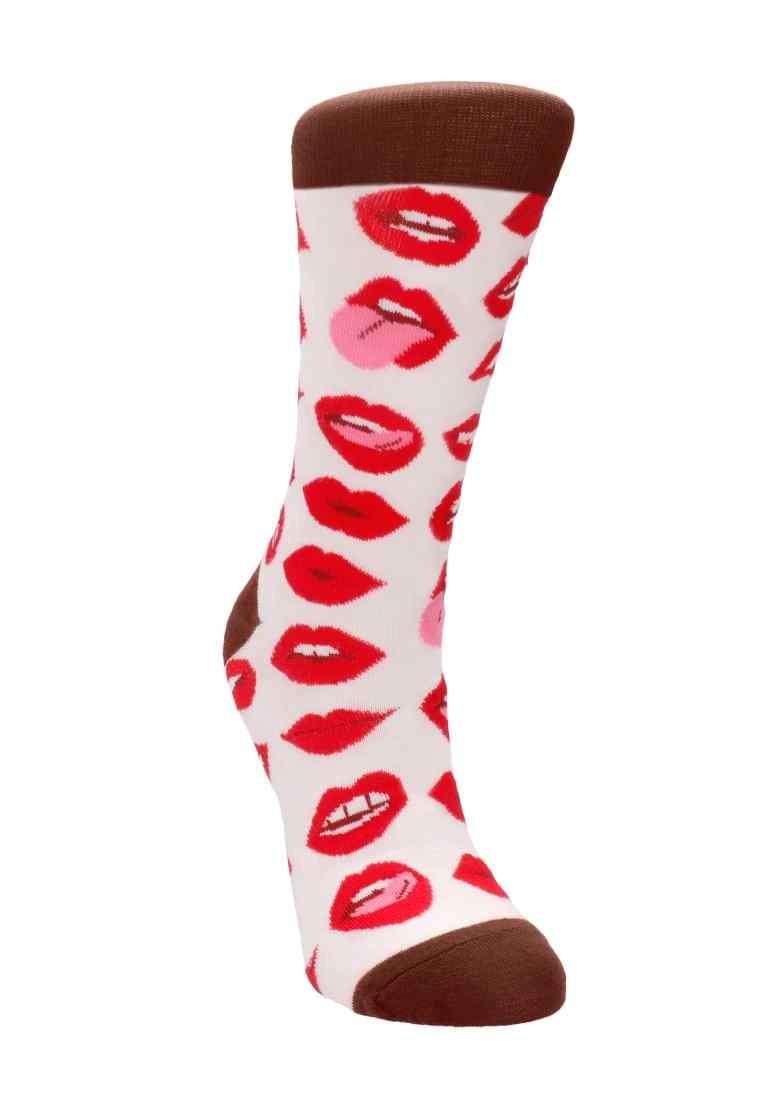 Shots Toys Freizeitsocken Sexy Socks - Lip Love - 36 - 41 (1-Paar)