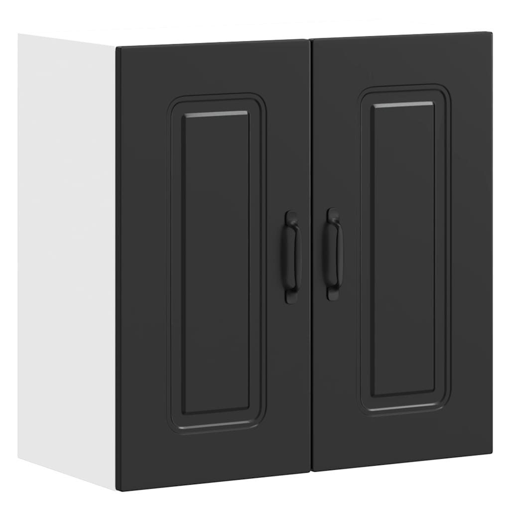 vidaXL Schrankmodule Küchen-Hängeschrank Kalmar Schwarz Holzwerkstoff günstig online kaufen