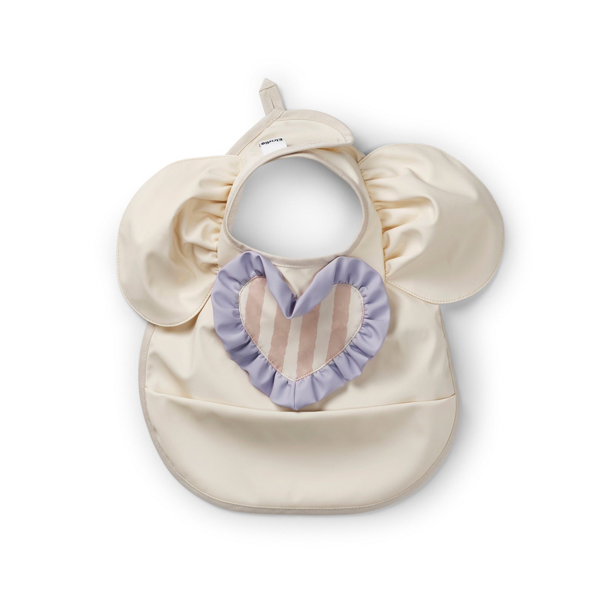 Lätzchen Elodie Baby-Lätzchen - Oat White