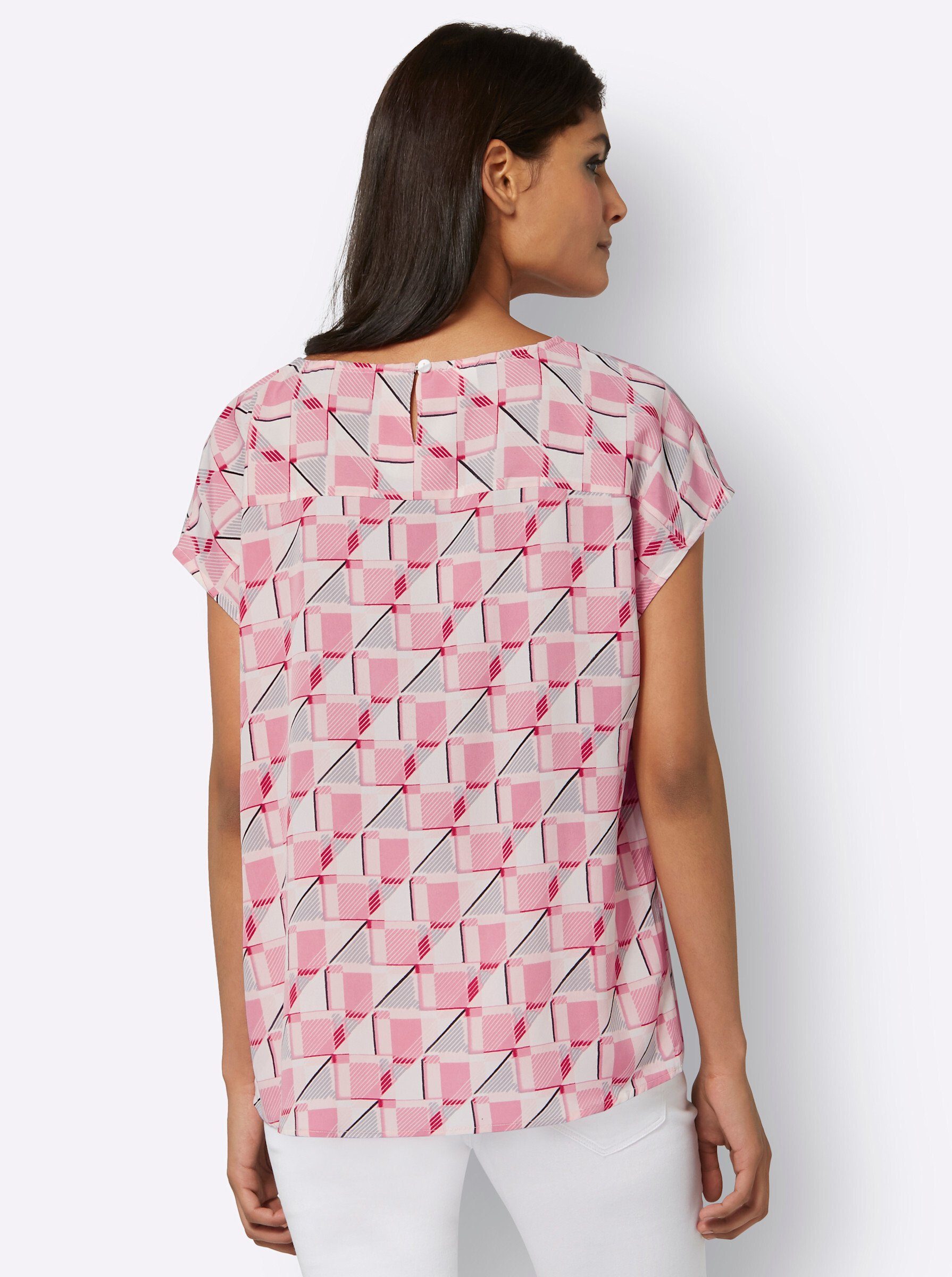 Sieh an! Klassische Bluse Schlupfbluse günstig online kaufen