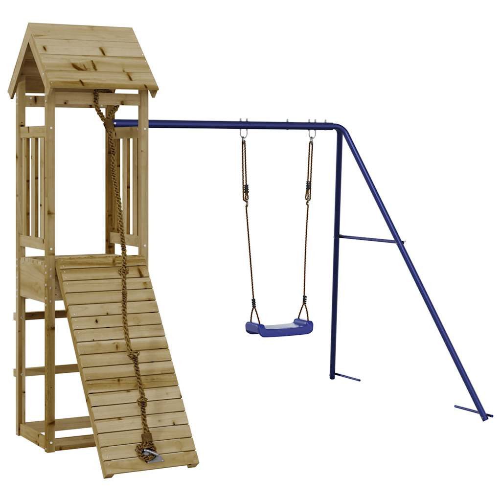 vidaXL Spielturm Spielturm Imprägniertes Kiefernholz