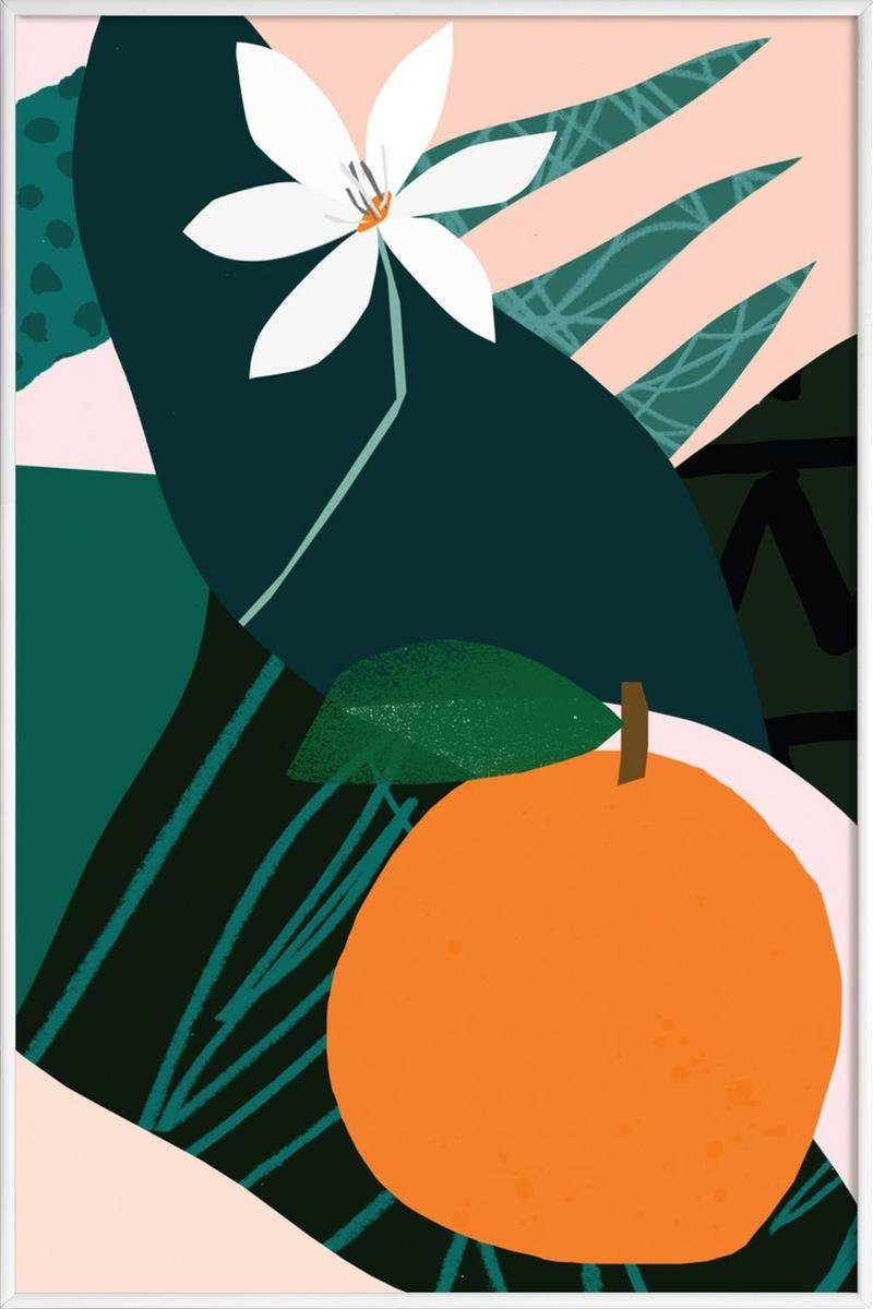Galeriequalität mit in breiten, cm Poster Rand Tom (1 mit einem Kunststoffrahmen, weißen Juniqe 1 Fine-Art-Print Poster Abbiss Smith St),