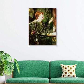 Posterlounge Leinwandbild Dante Charles Gabriel Rossetti, Veronica Veronese, Malerei