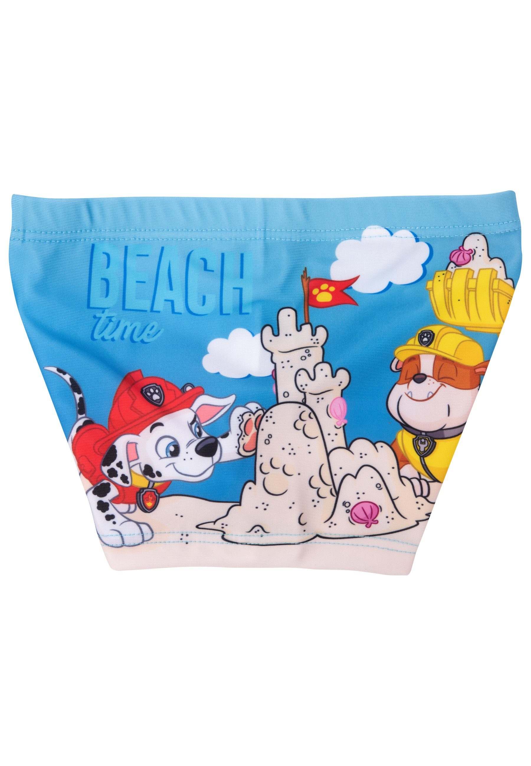 Patrol Badekleidung Badehose Labels® Badehose (2er United Pack) Blau Schwimmhose Jungen Paw