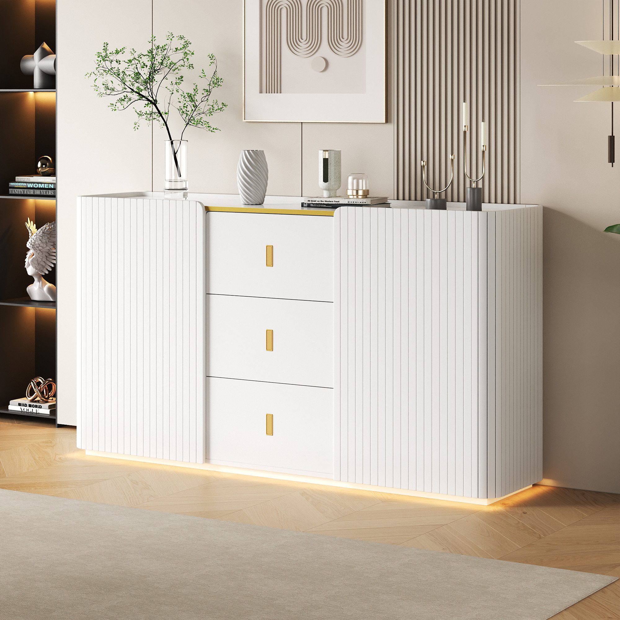 HAUSS SPOLE Sideboard Kommode mit 2 günstig online kaufen