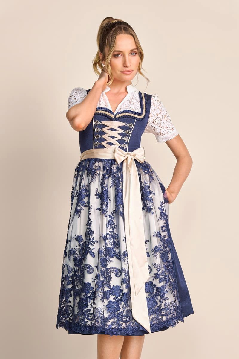 Dirndl Kruger Blau
