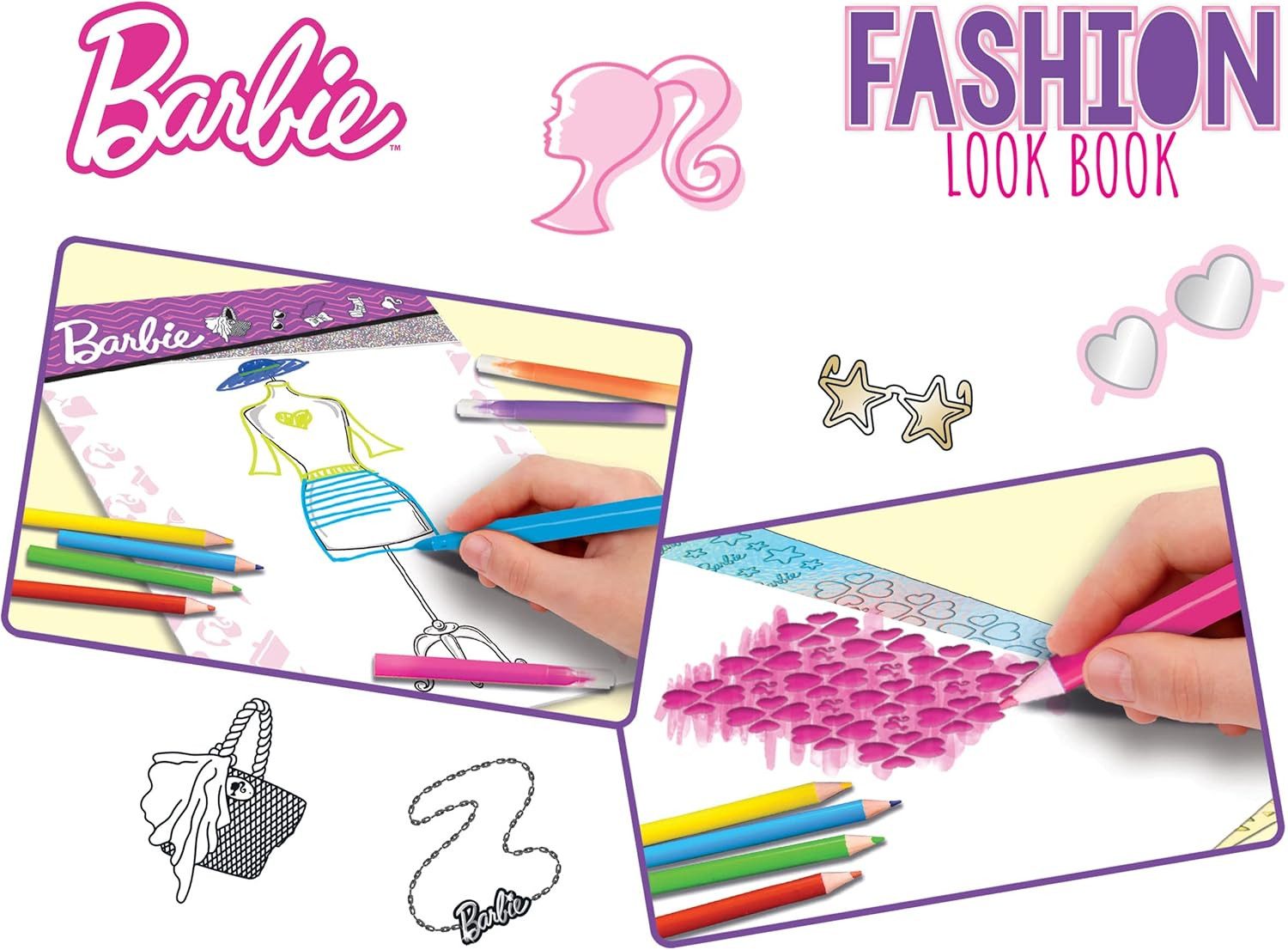 Lisciani Kreativset Barbie - Fashion Trend Look Book