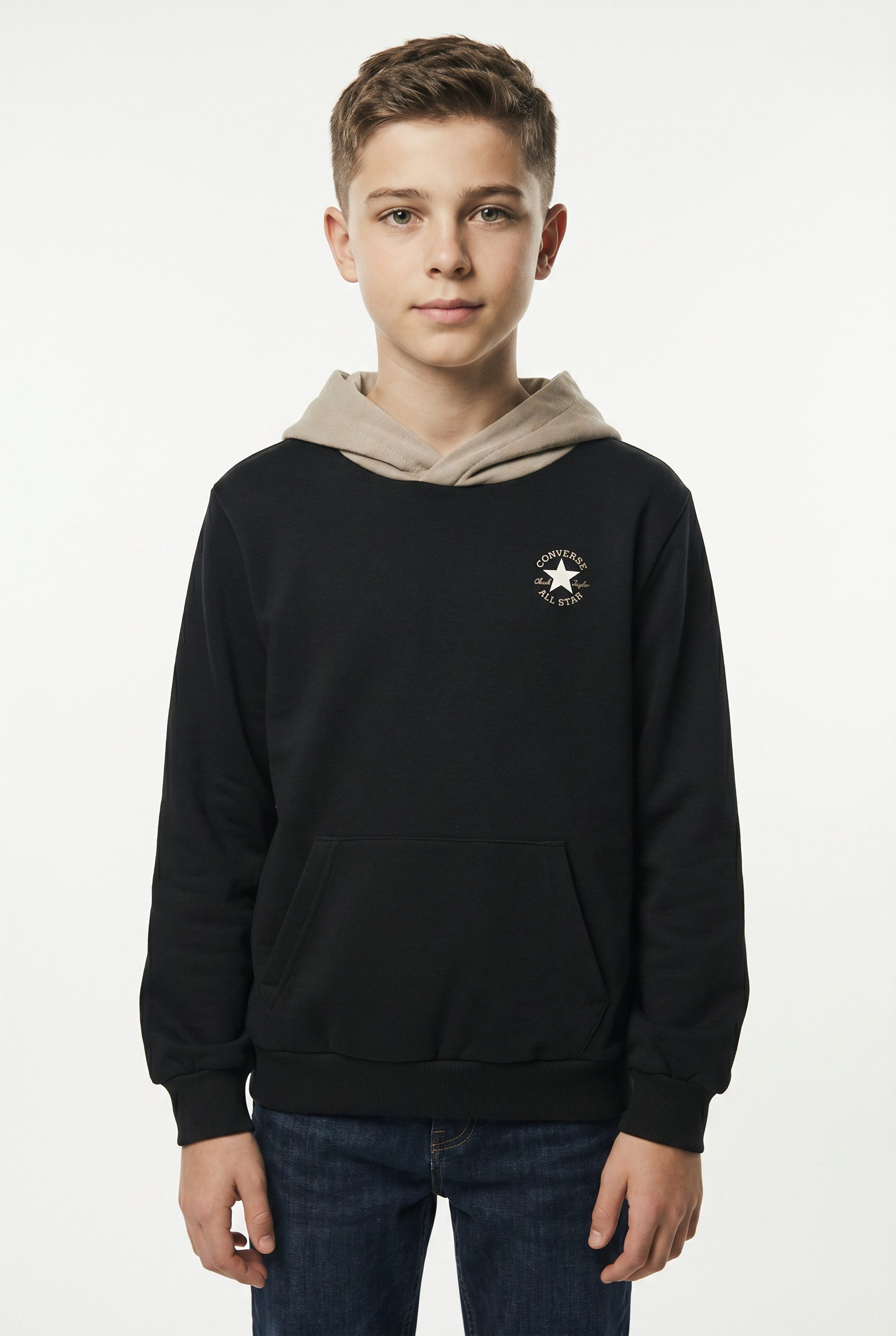 Converse Kapuzensweatshirt CNVB ULTIMATE ESSENTIAL DCTP P mit atmungsaktivem French-Terry-Material, in normaler Schnittform