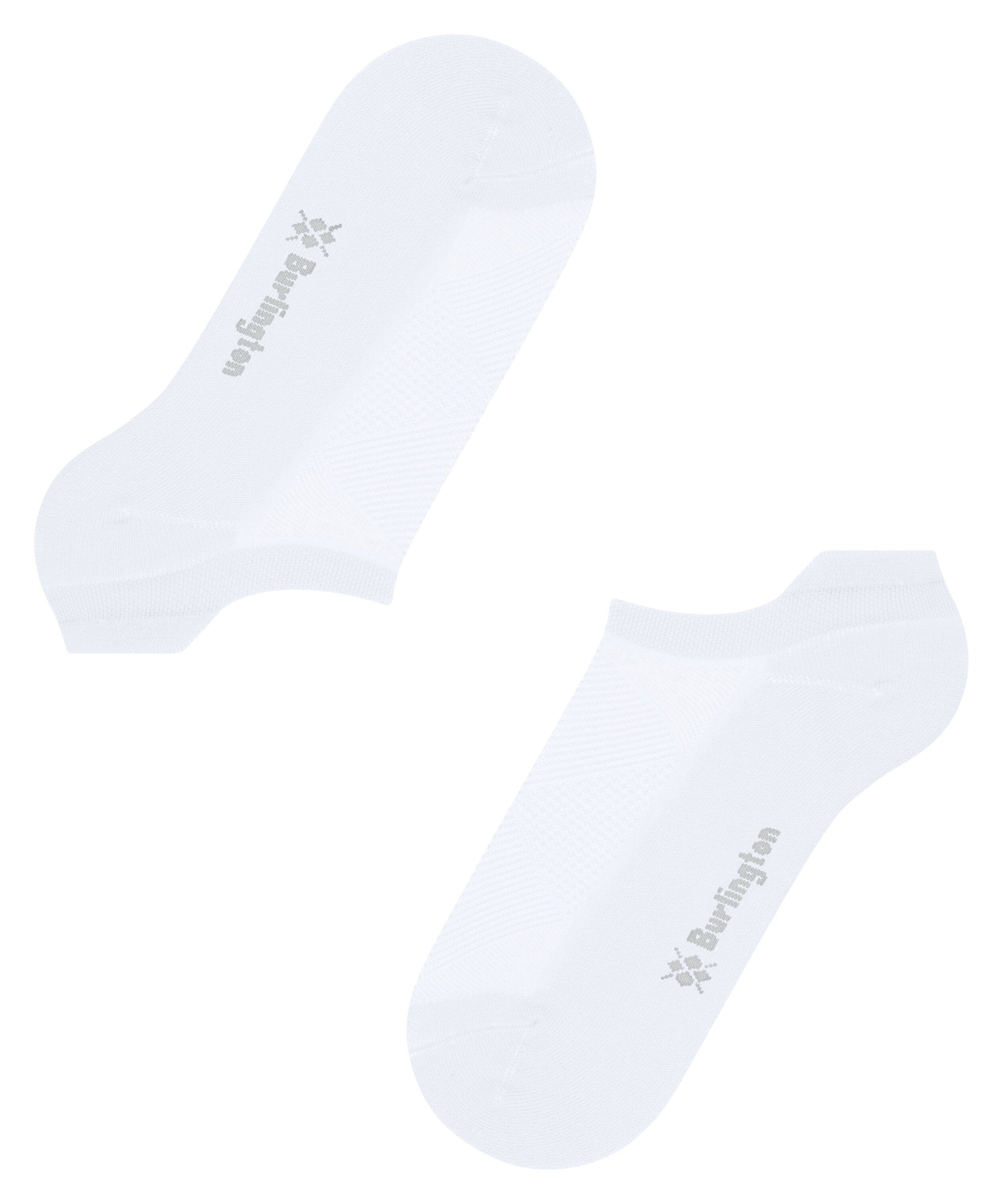 Burlington (2000) (1-Paar) Athleisure personalisiert Sneakersocken white bestellbar nur