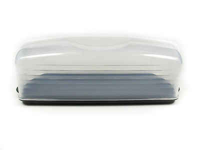 Tupperware Kuchenplatte Königskuchenbehälter schwarz Kuchenform + SPÜLTUCH