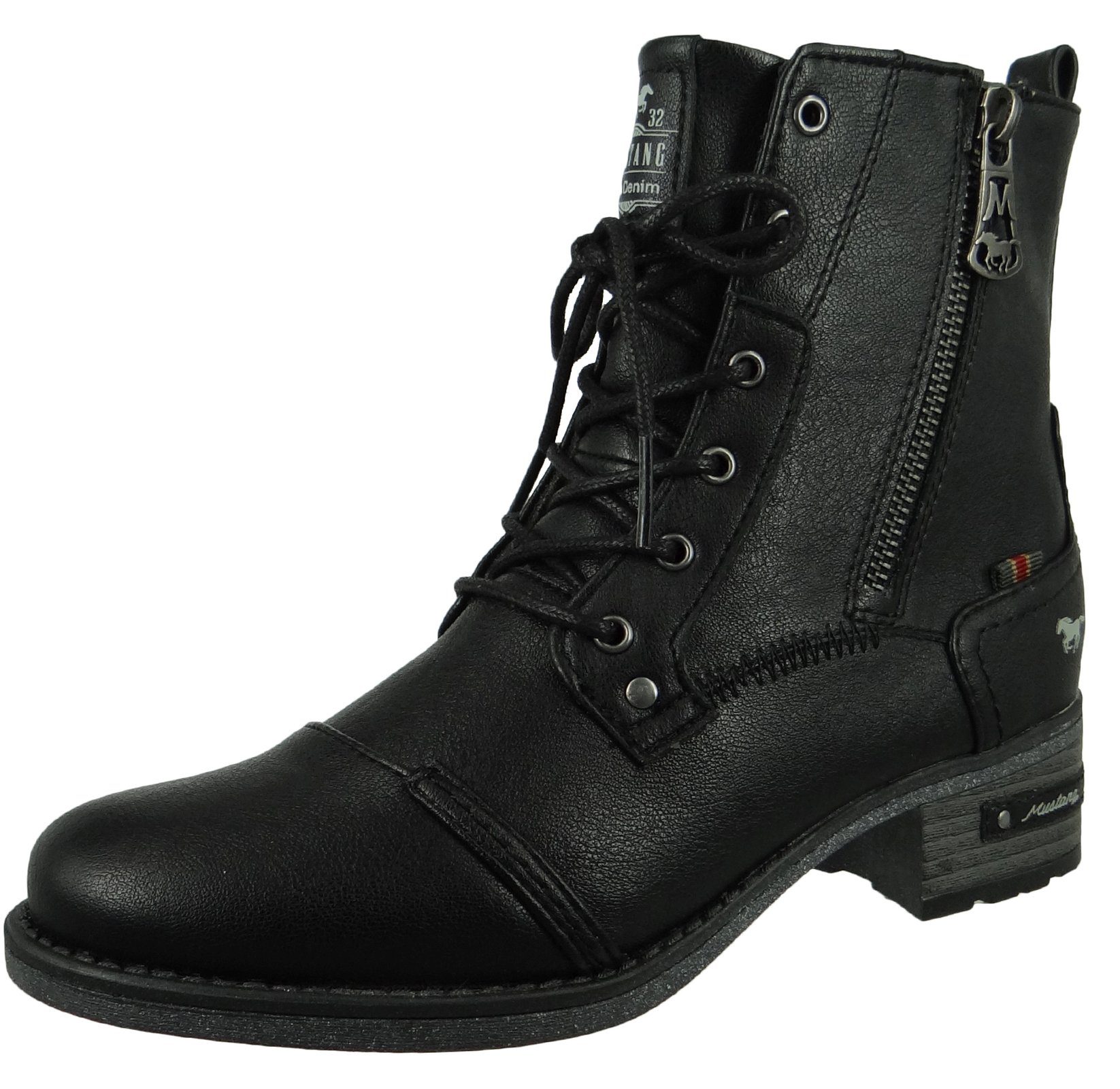 Mustang Shoes 1229513 9 schwarz Stiefelette