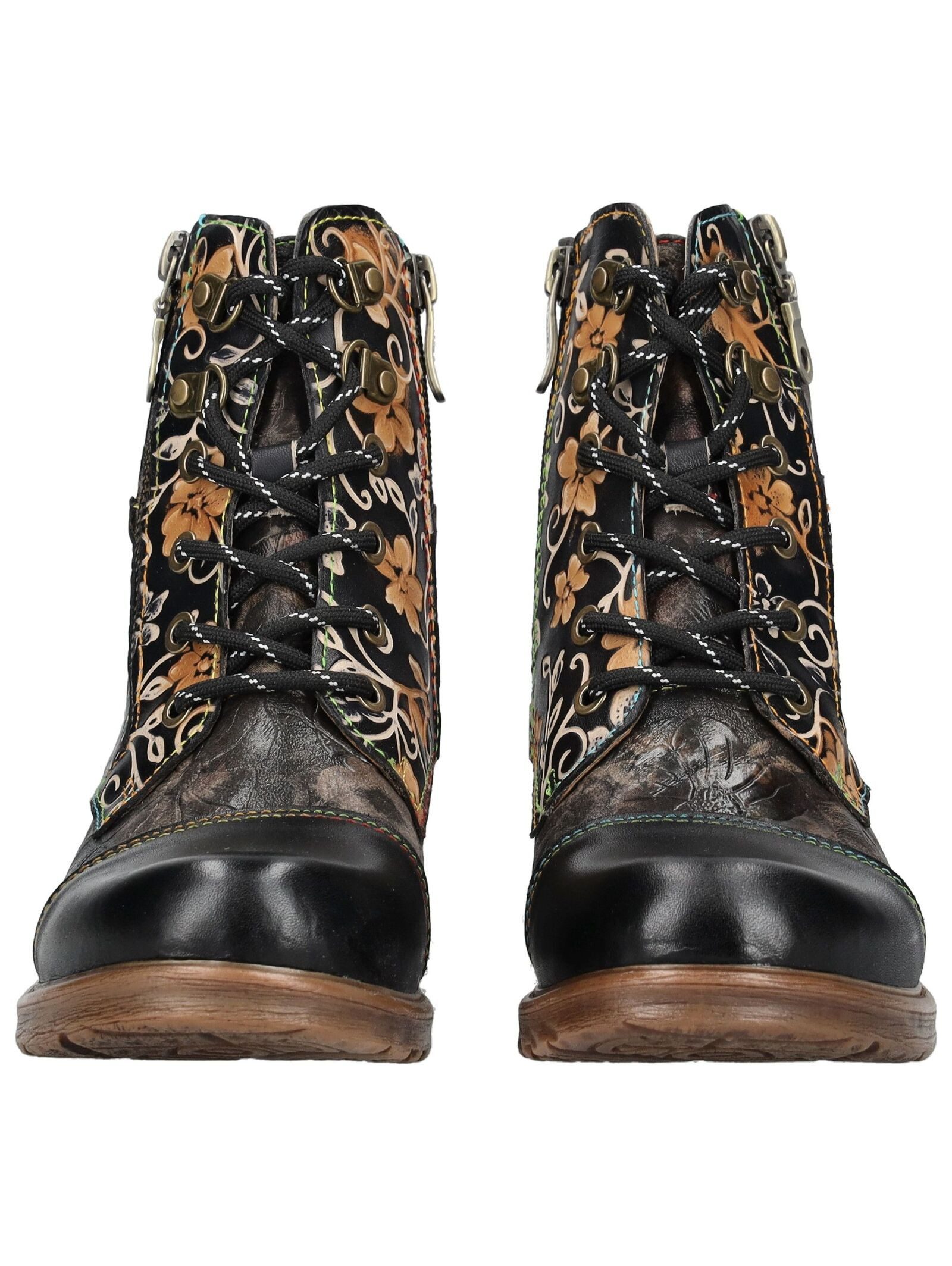 LAURA VITA LAURA VITA Stiefelette Leder/Textil Schnürstiefelette