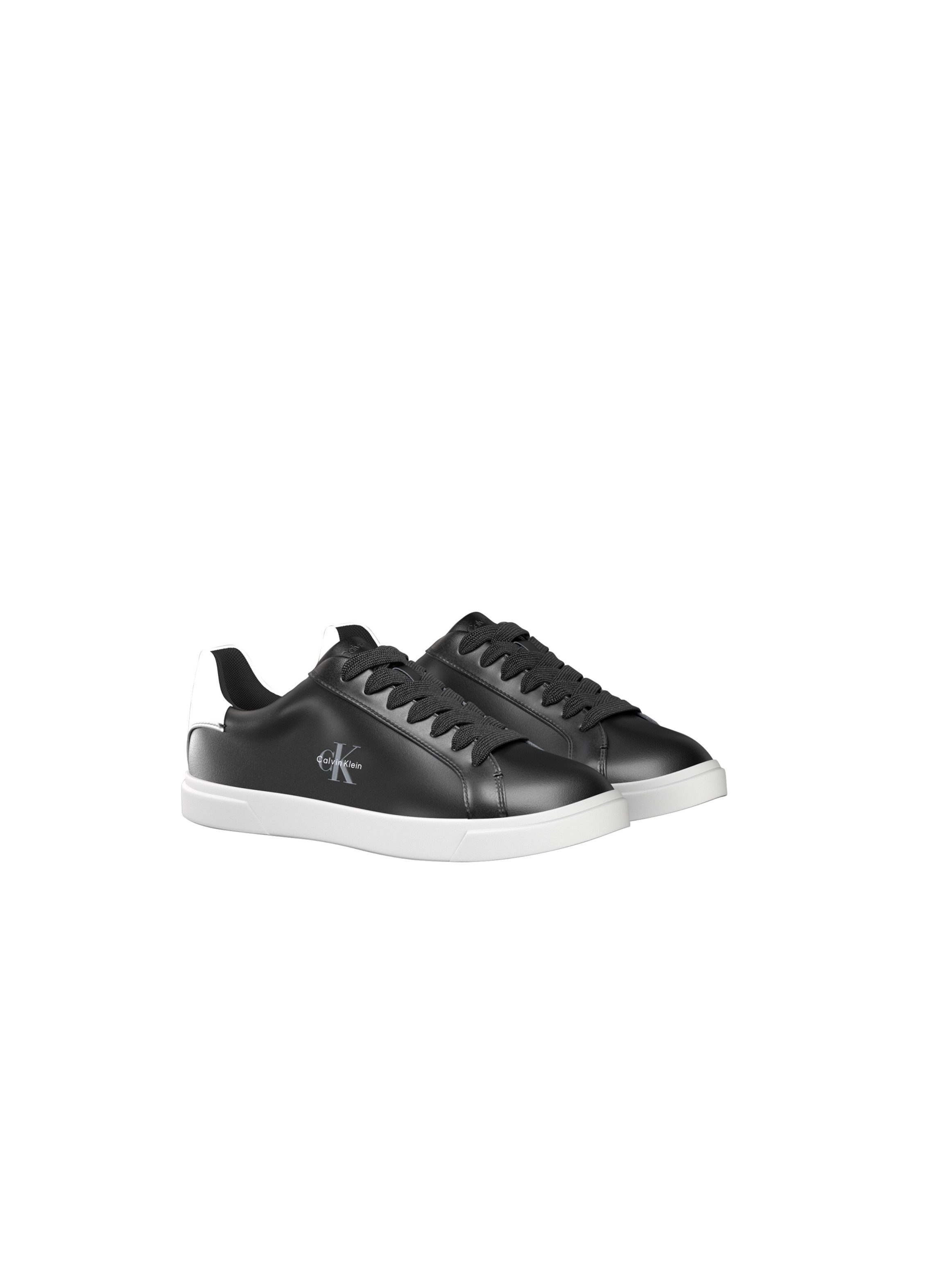 Calvin Klein LOW PROF CUPSOLE LTH Sneaker Schnürschuh, Halbschuh mit Schaftrandpolsterung