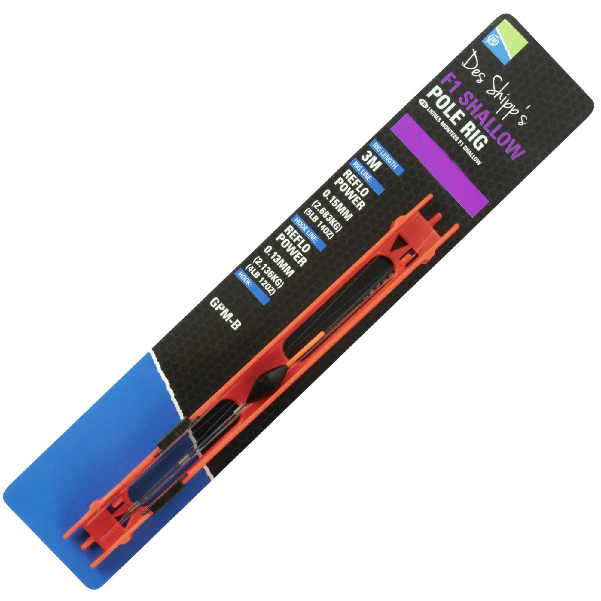 Preston Innovations Stipppose 4X12 F1 Shallow Pole Rig