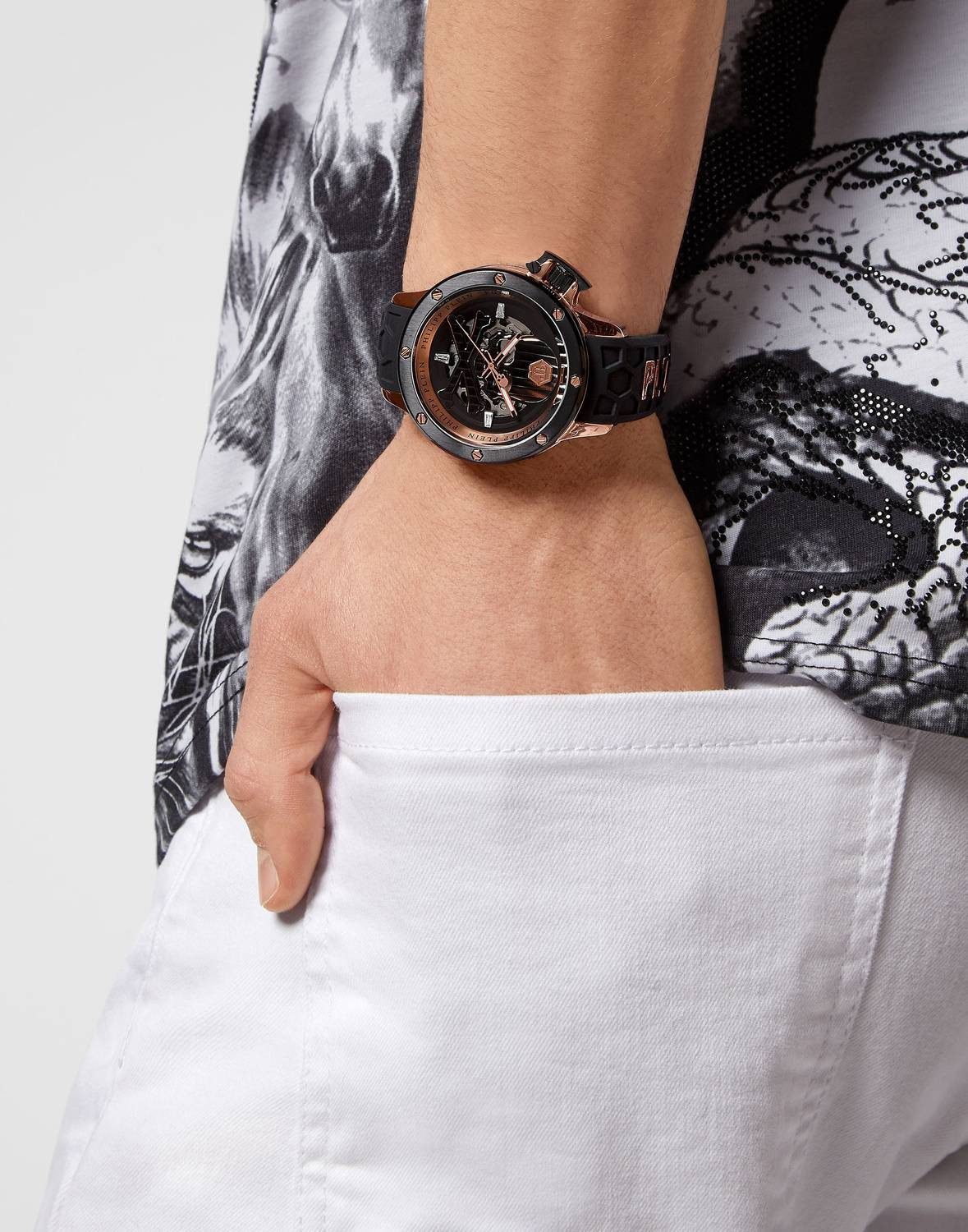 PHILIPP PLEIN Automatikuhr Plein Rich Skeleton günstig online kaufen