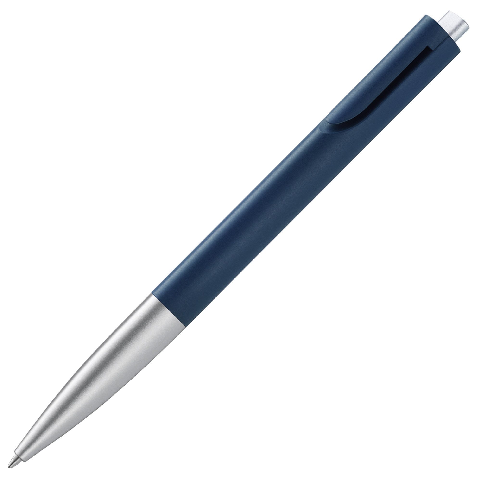 LAMY Kugelschreiber LAMY noto blue-silver Kugelschreiber Griff Alu Gehäuse leicht Großraum