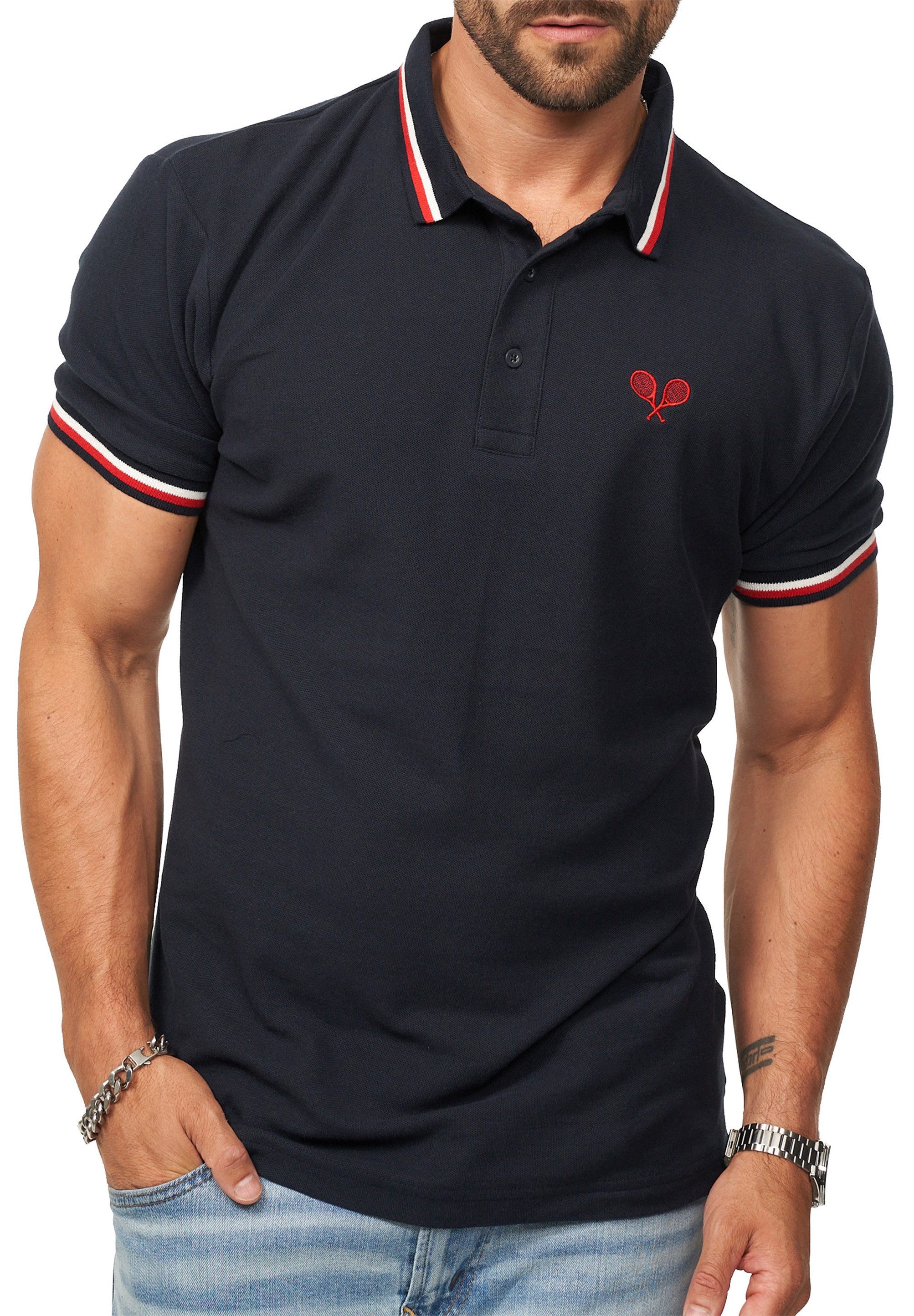 Poloshirt in Kurzarm als Polo T-Shirt aus 100% Baumwolle - Polo-Hemd für Herren