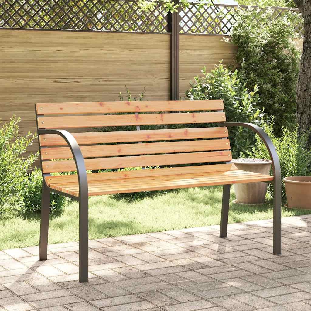 vidaXL Gartenbank Kinder-Gartenbank 81 cm Chinesisches Tannenholz (9-St)