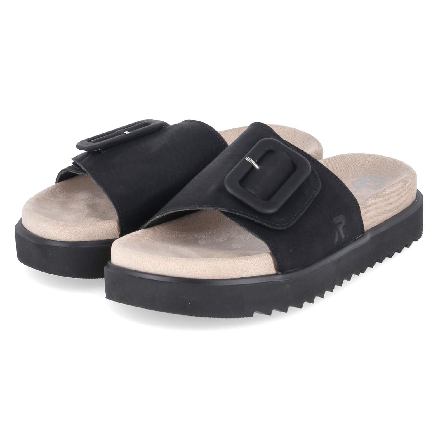 Rieker Rieker V5650-00 Damen Synthetik black Pantolette
