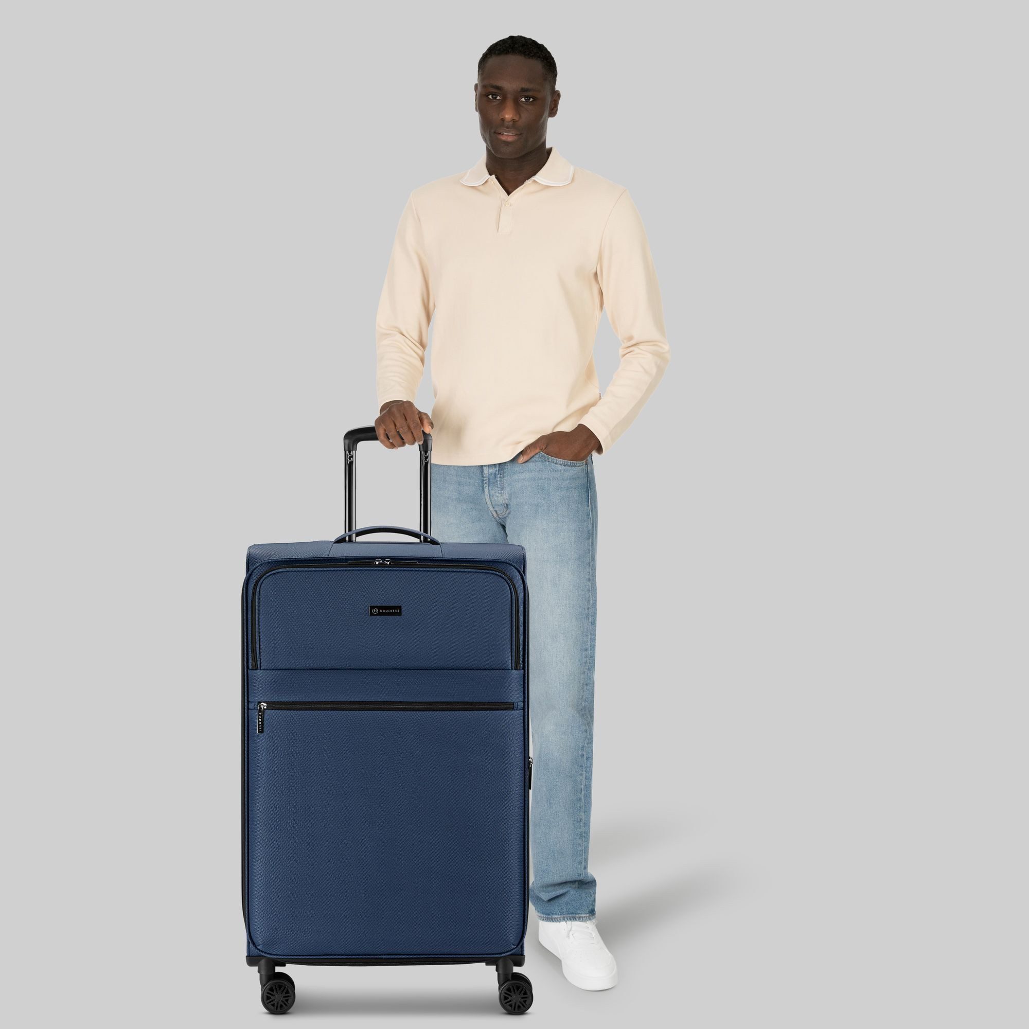 bugatti Weichgepäck-Trolley Valencia Soft, 4 Rollen, günstig online kaufen