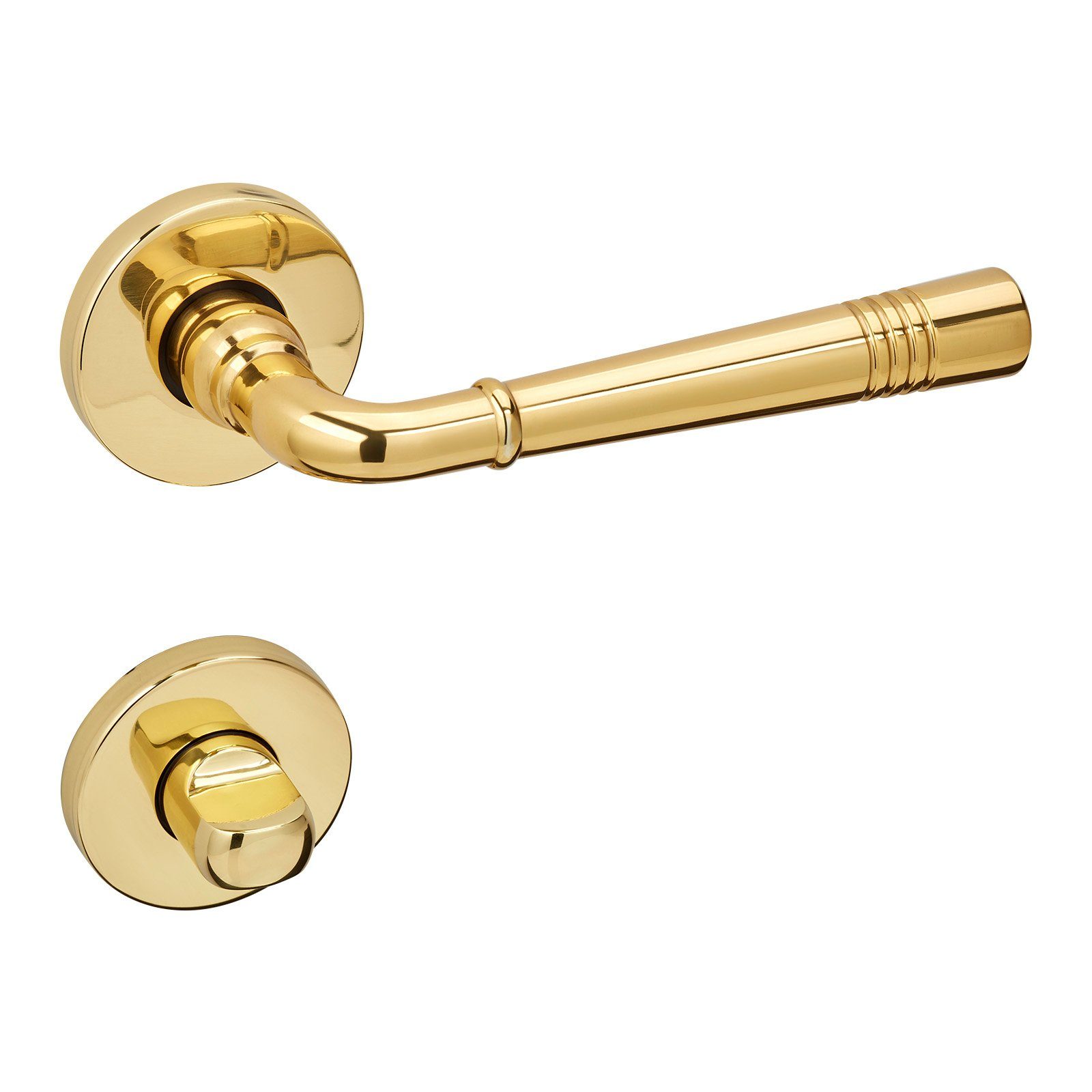 SO-TECH® Drückergarnitur Türdrücker FREJA Rosettengarnitur, Bad / WC Türen günstig online kaufen